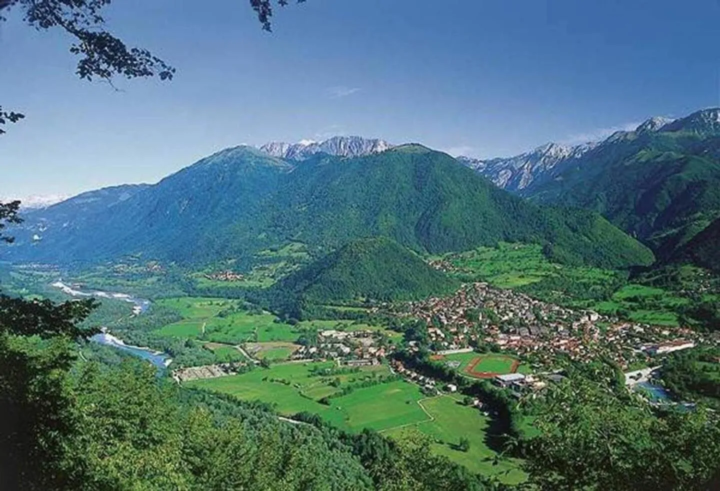 Natural landscape in Tolmin center apartments Townhouse & Loft