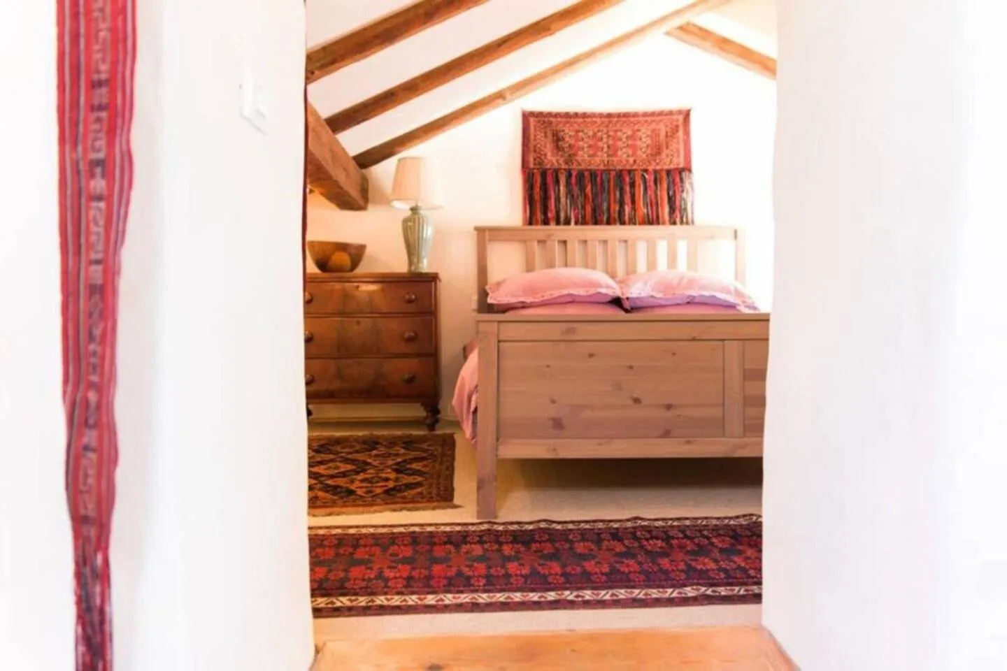 Bedroom, Bed in Tolmin center apartments Townhouse & Loft