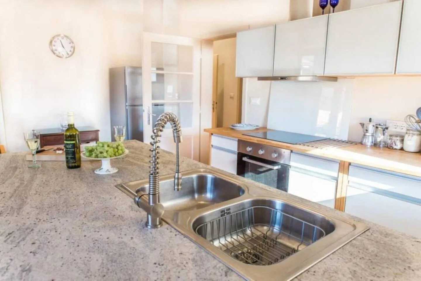kitchen in Tolmin center apartments Townhouse & Loft