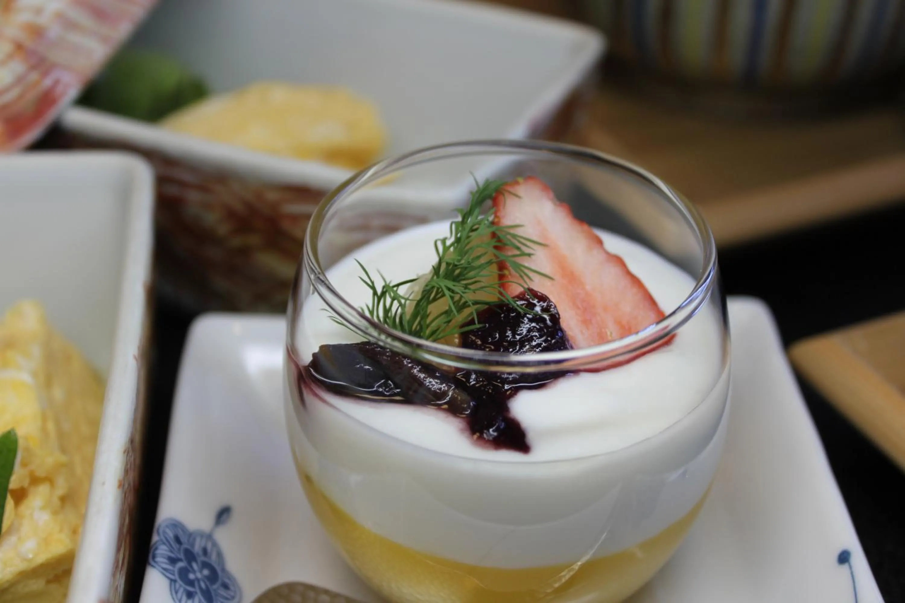 Asian breakfast in Hanaichi