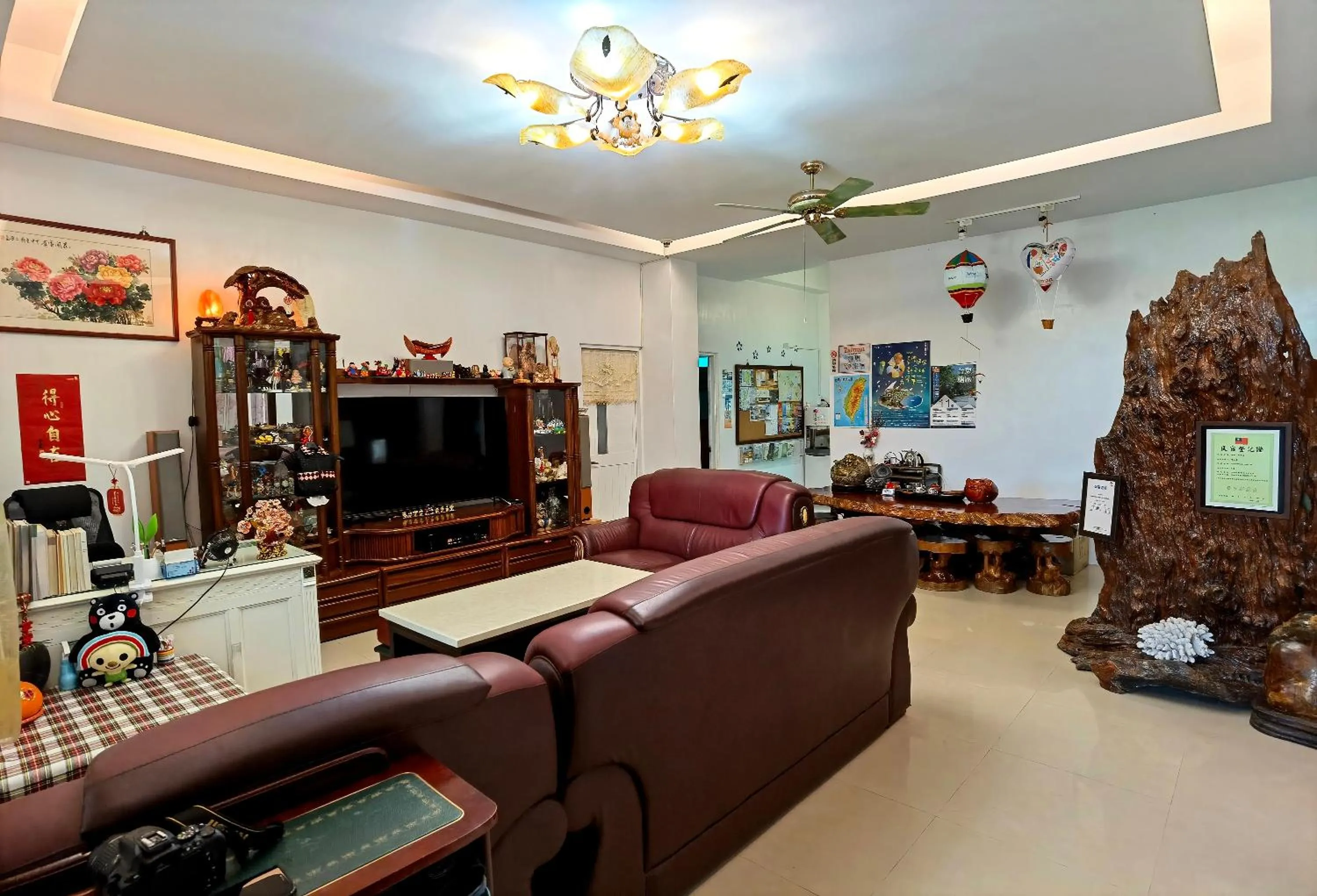 Living room in Taitung XD B&B
