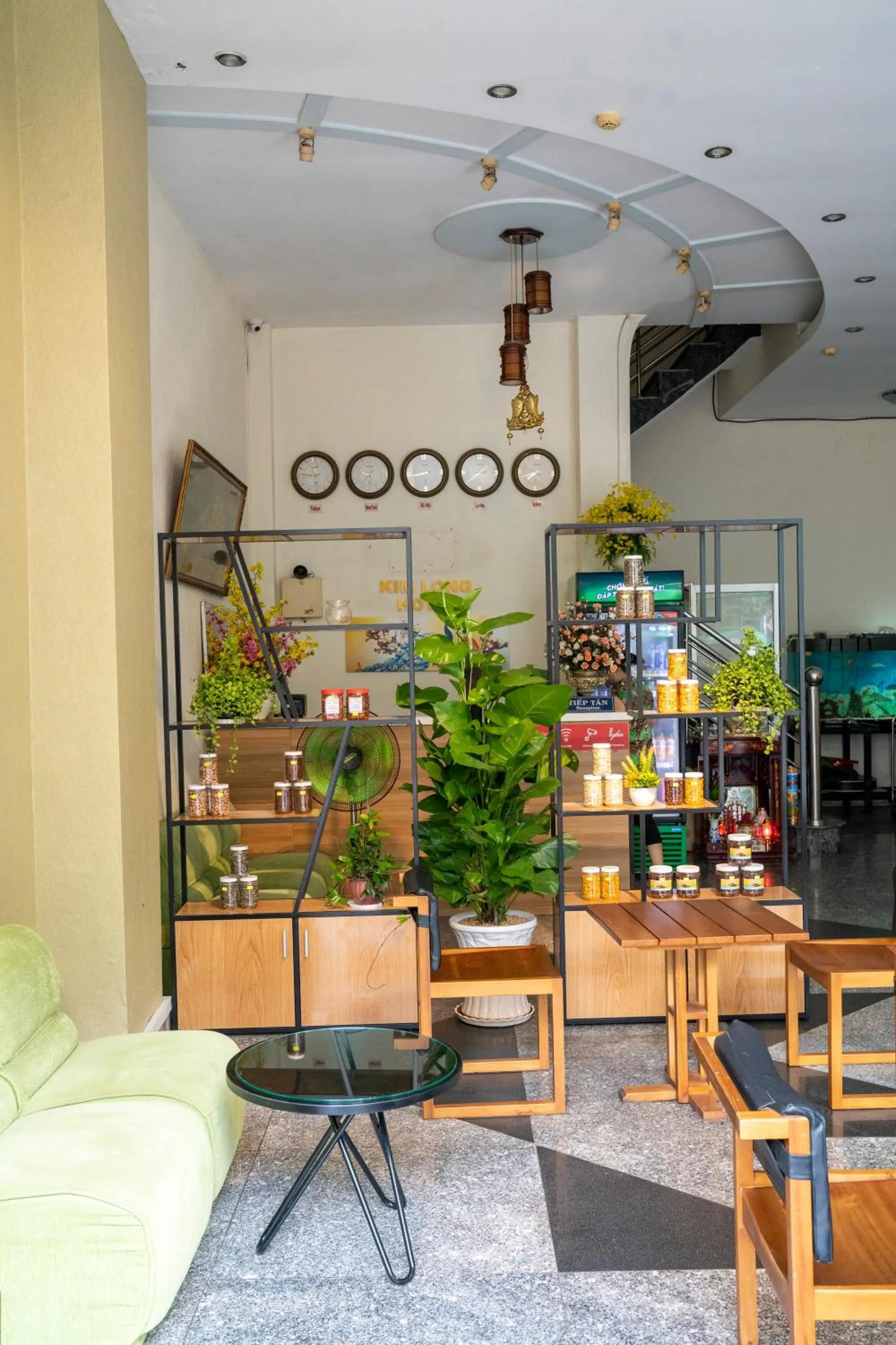 On-site shops in Aqua Kim Long Hotel