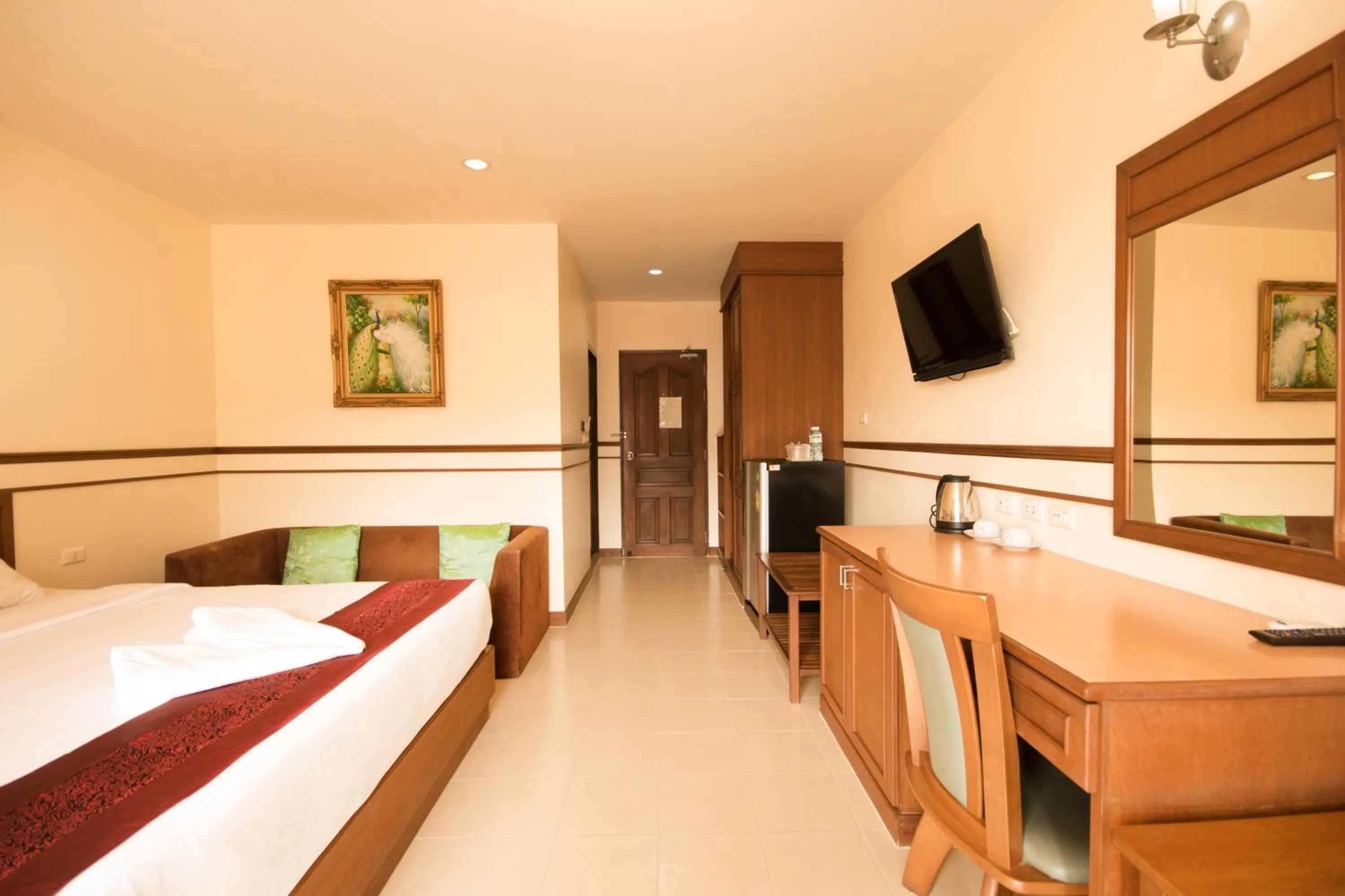 Coffee/tea facilities, Bed in Sunview Place