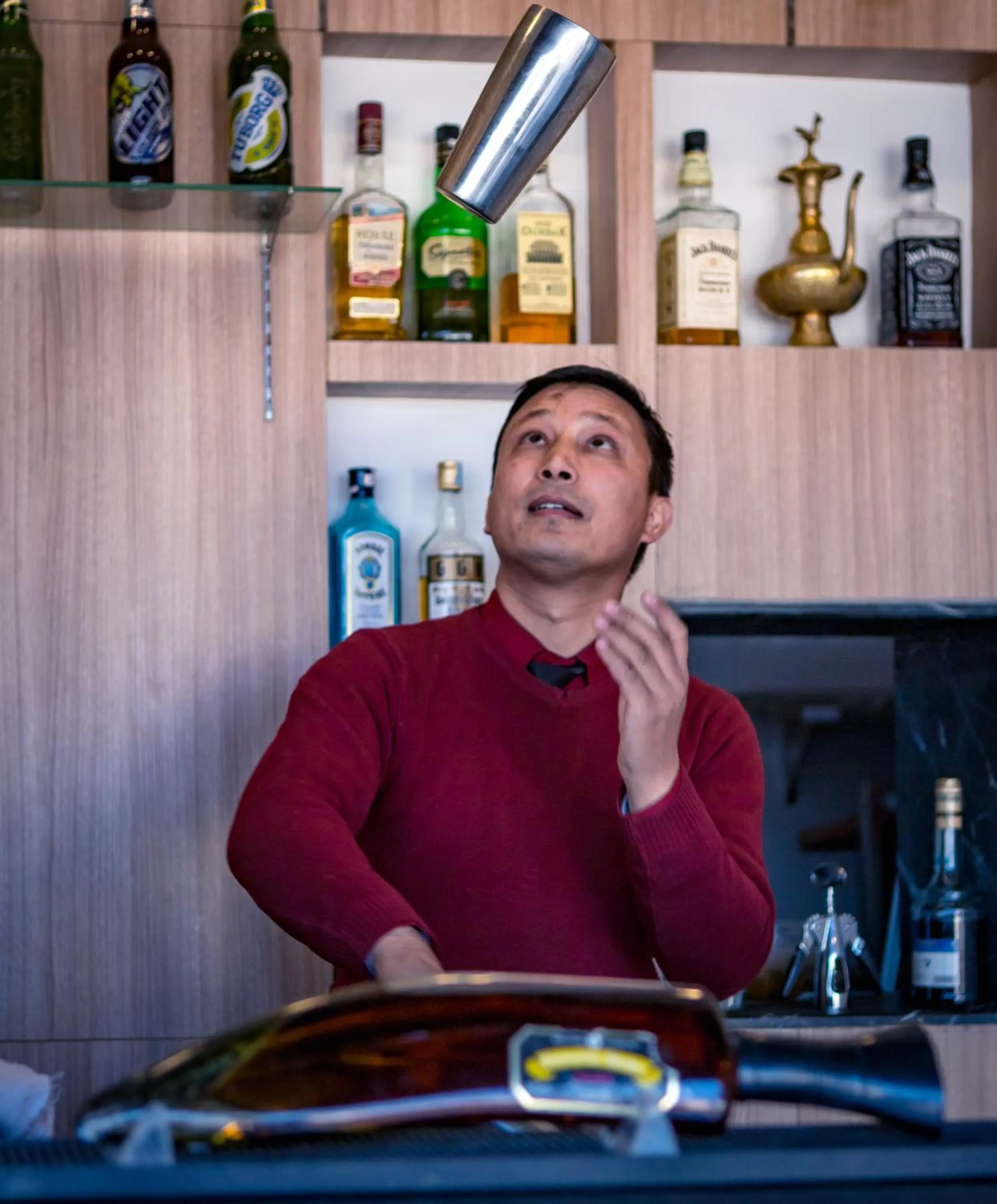 Lounge or bar in M Hotel Thamel-Kathmandu