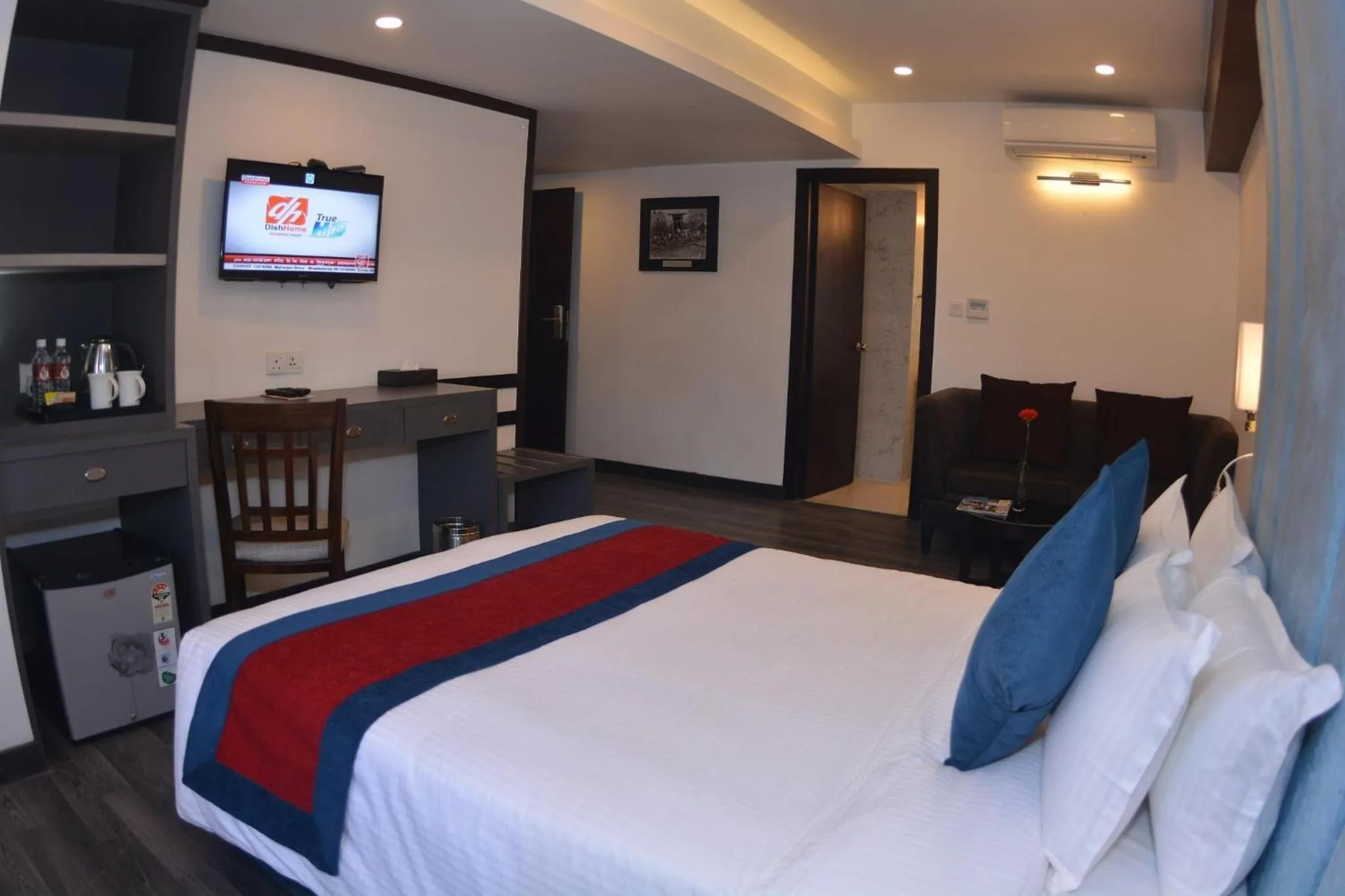 Photo of the whole room, Bed in M Hotel Thamel-Kathmandu