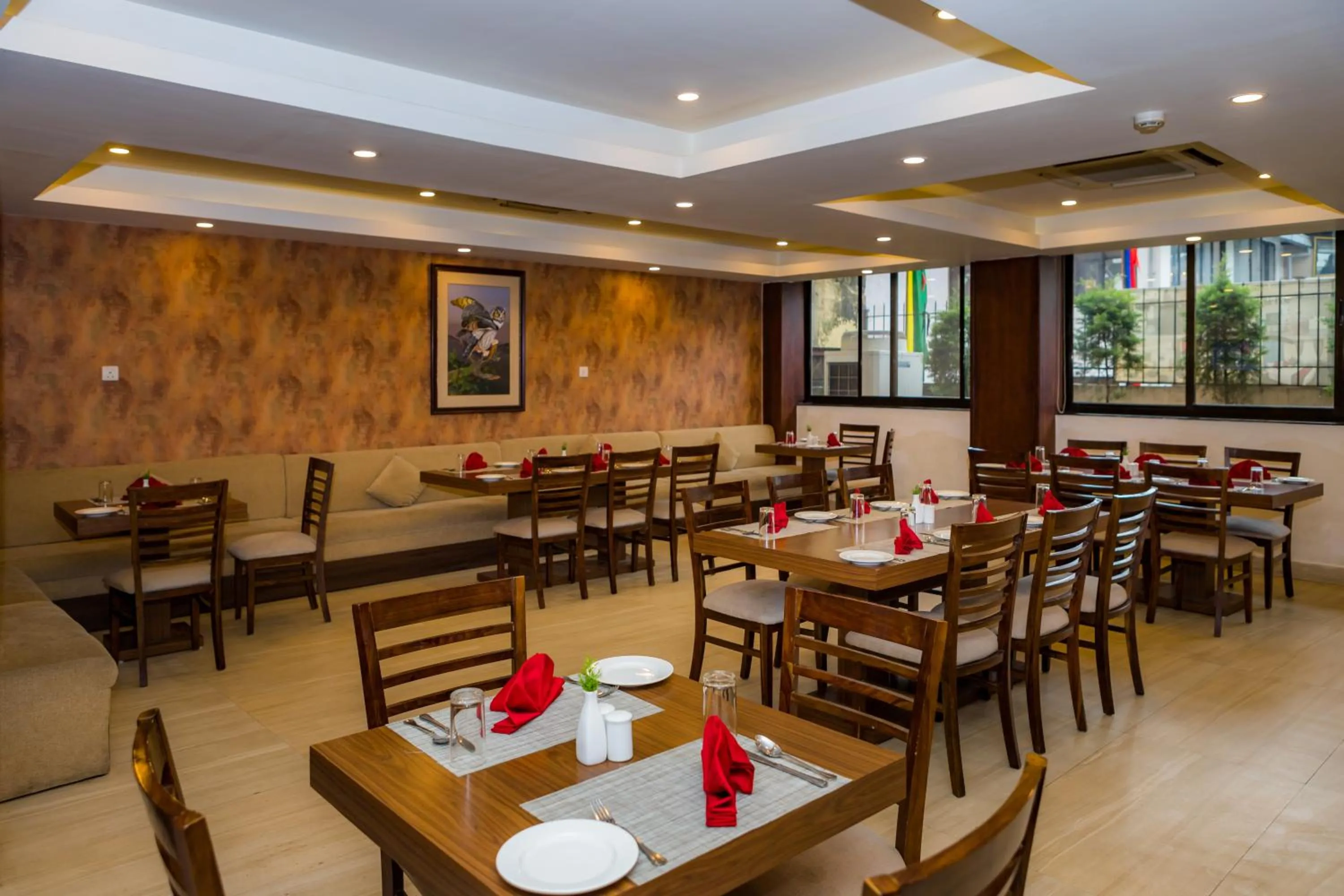 Restaurant/places to eat in M Hotel Thamel-Kathmandu