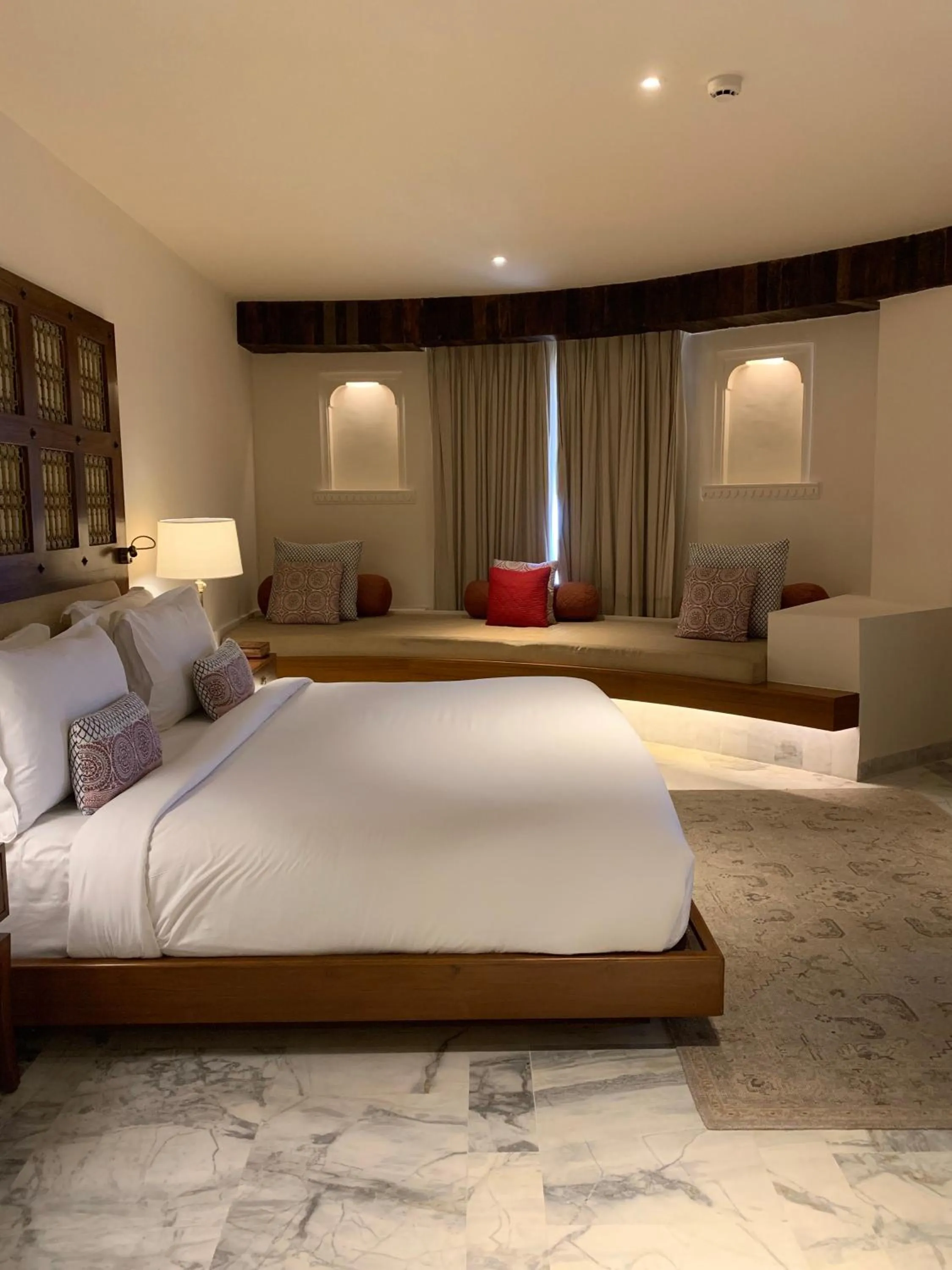 Bed in Alila Fort Bishangarh Jaipur - A Hyatt Brand