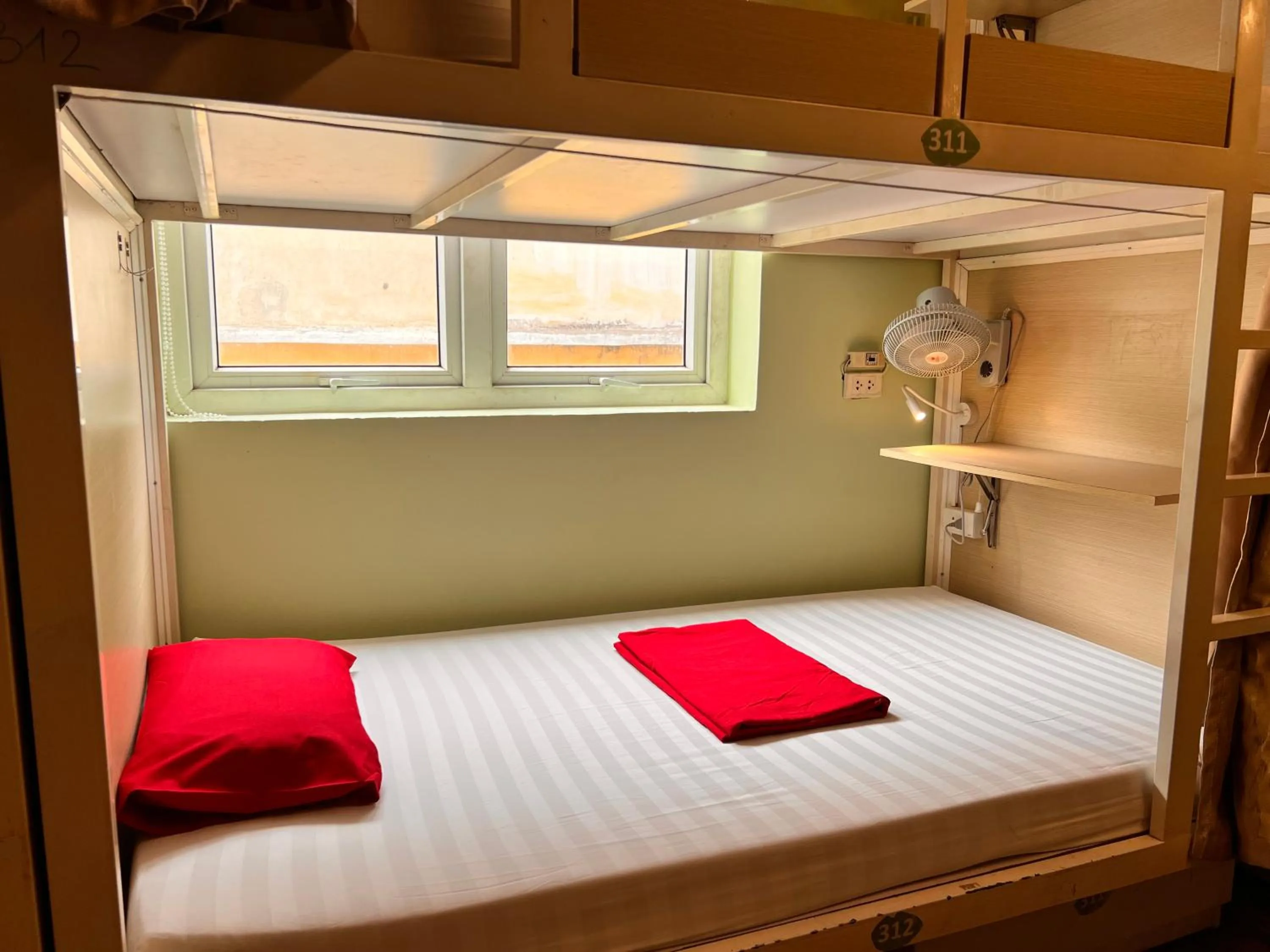 Bed in Hanoi EcoStay 1 hostel