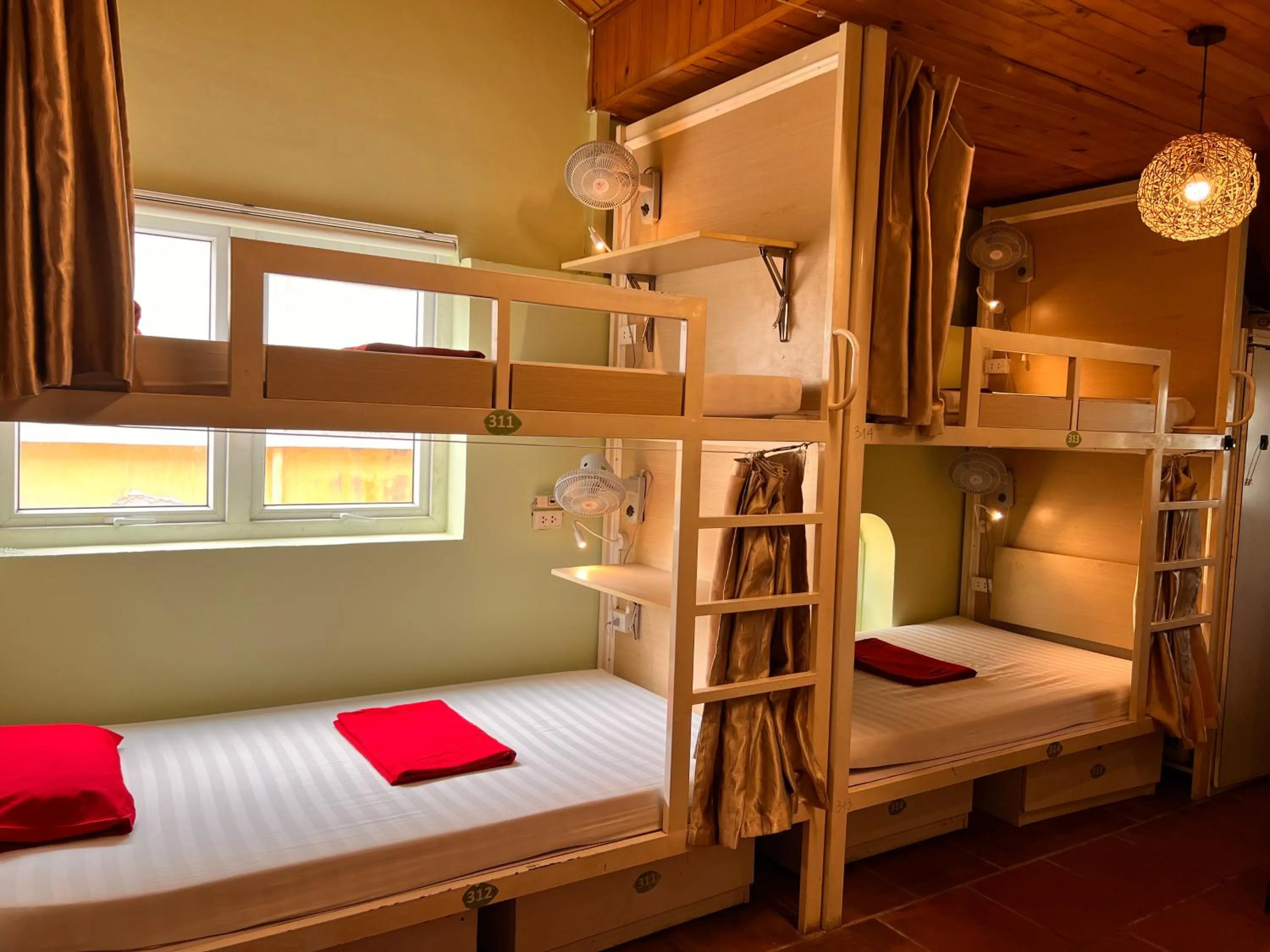 Bed in Hanoi EcoStay 1 hostel