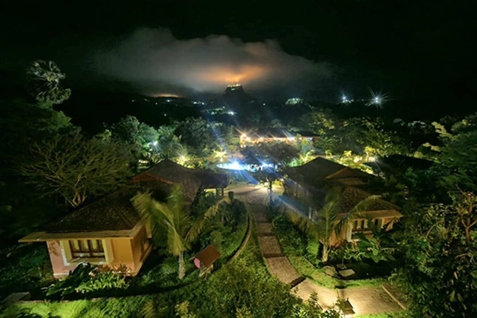 Mountain view in Popa Garden Resort