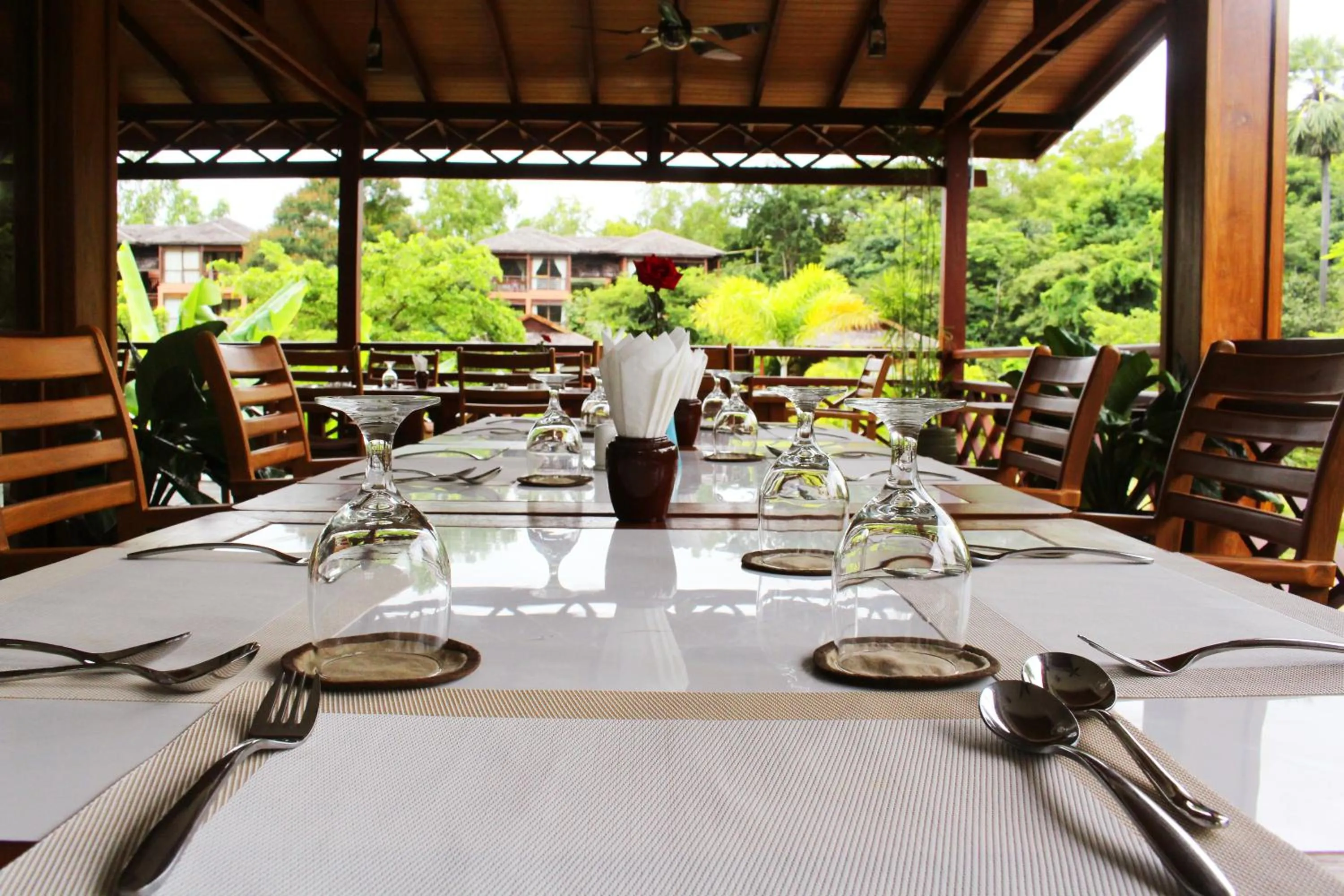 Breakfast in Popa Garden Resort