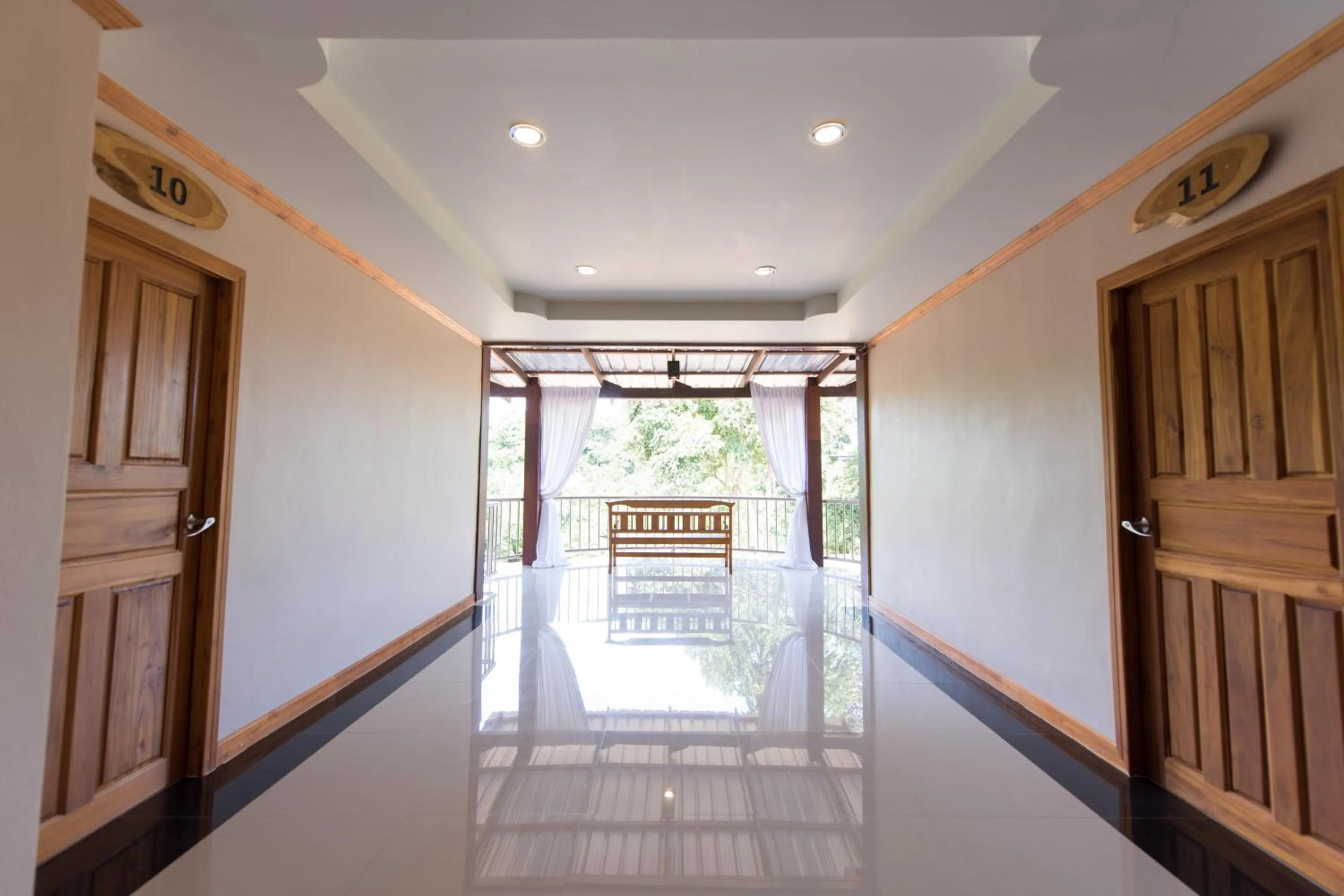 Seating area in Thongphaphum River