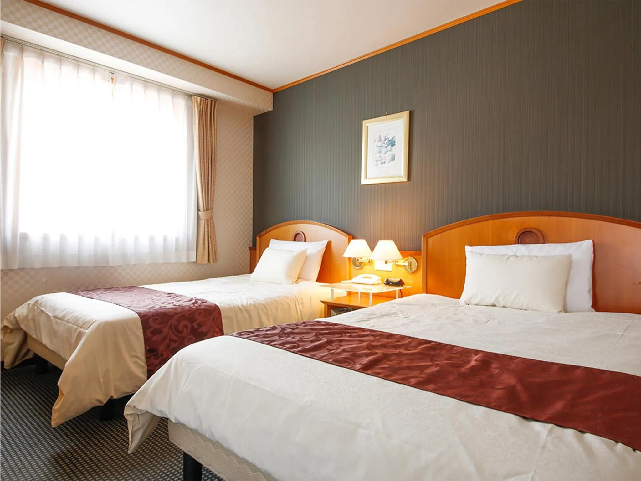 Photo of the whole room, Bed in Hotel BELLMARE ホテルベルマーレ
