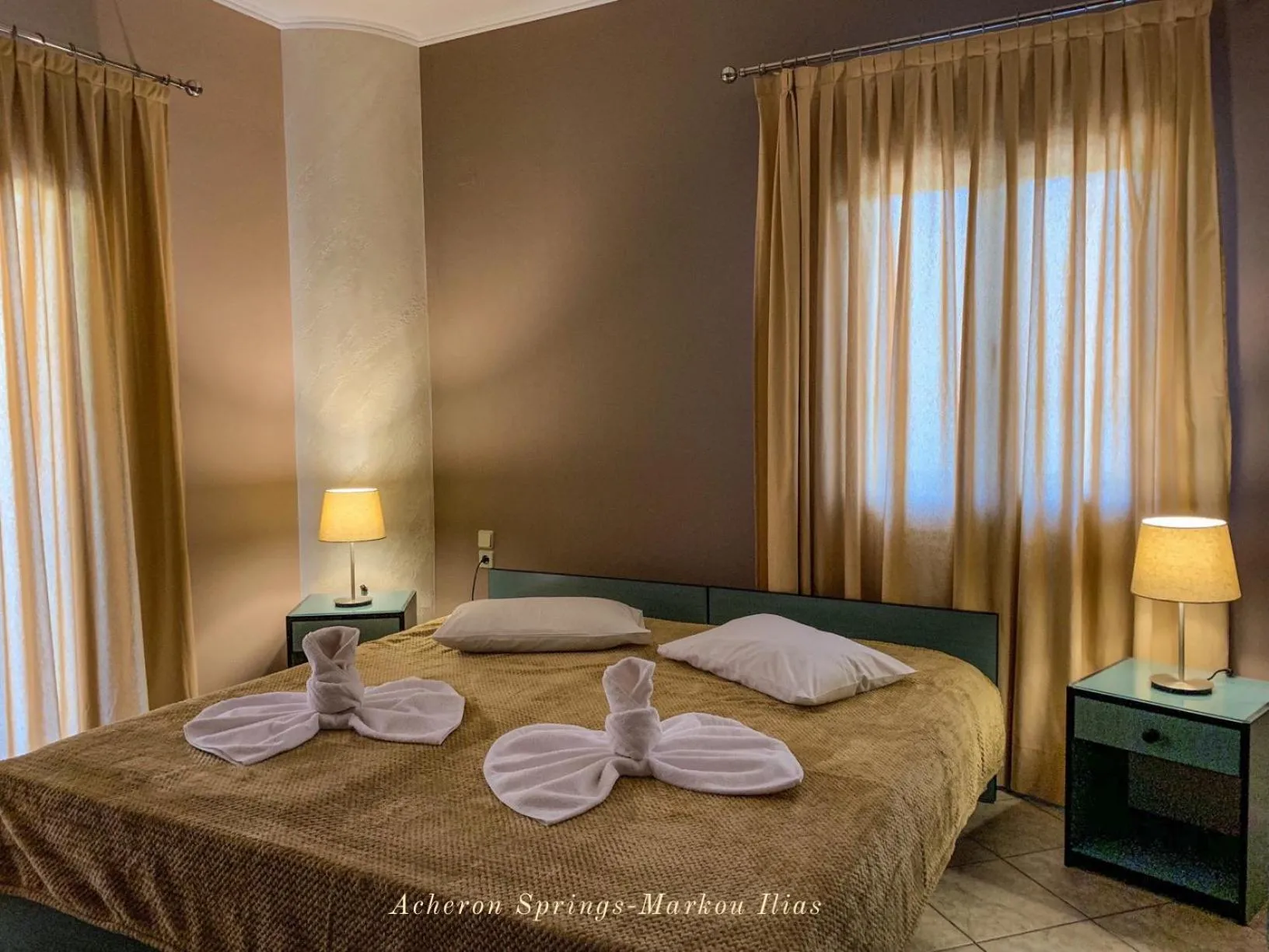 Bed in Acheron Springs-Markou Ilias