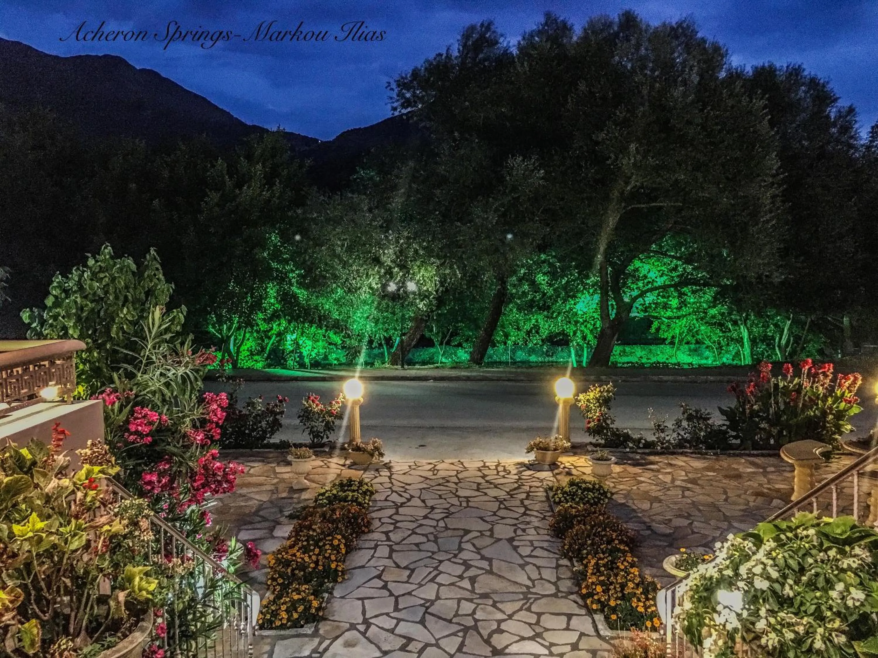 Facade/entrance in Acheron Springs-Markou Ilias