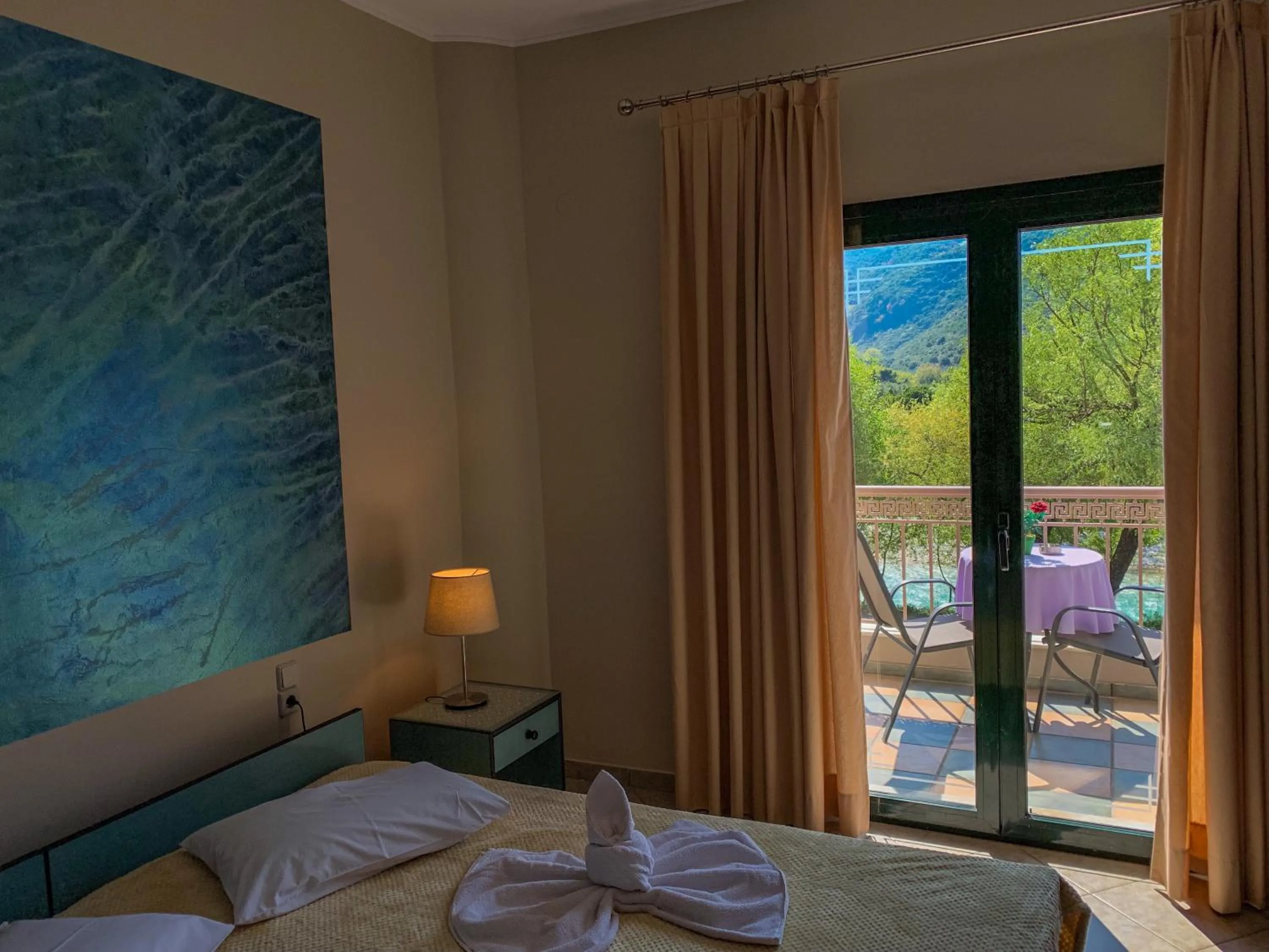 Bed in Acheron Springs-Markou Ilias