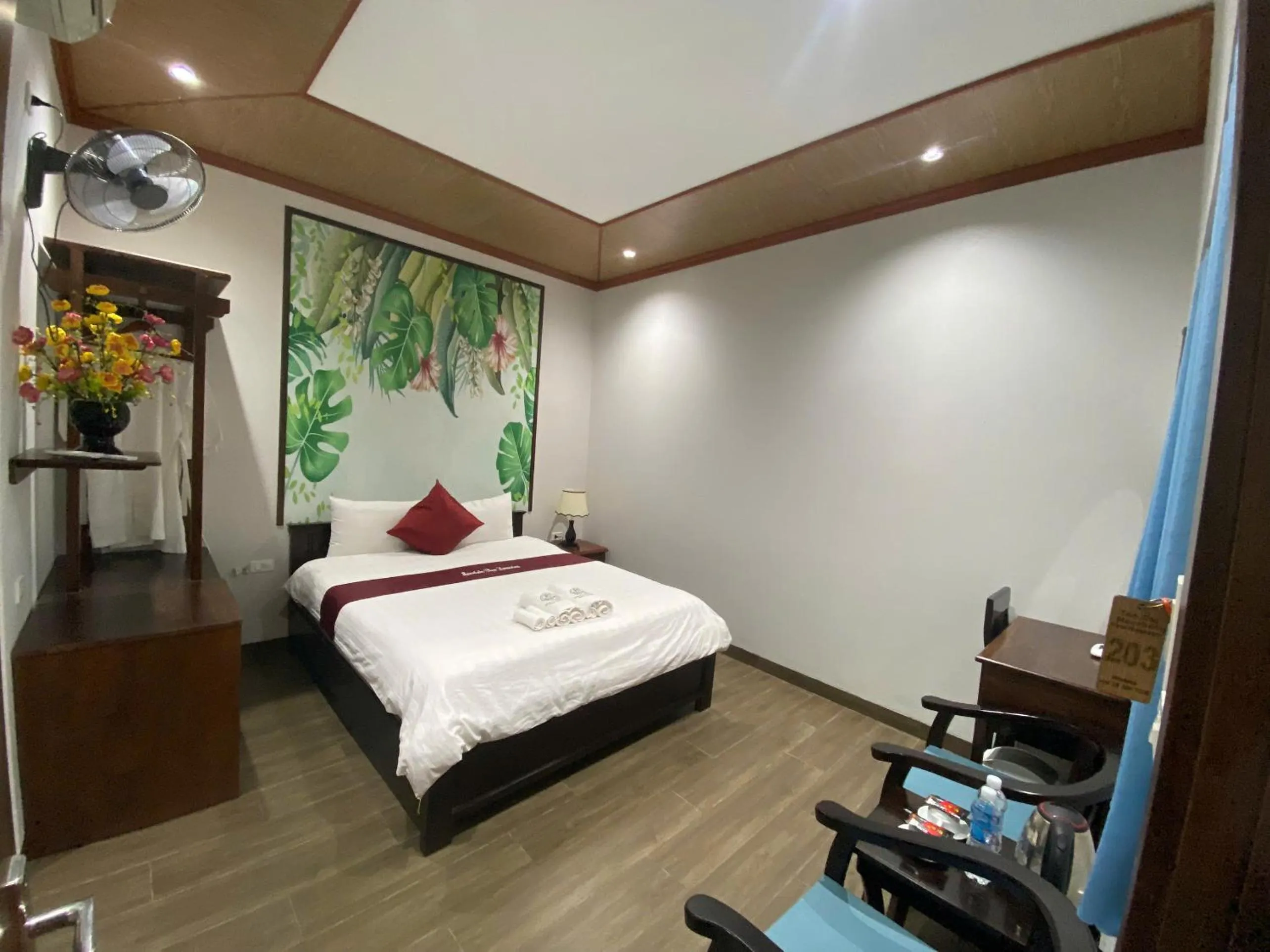 Bedroom, Bed in Tam Coc Mountain View Homestay