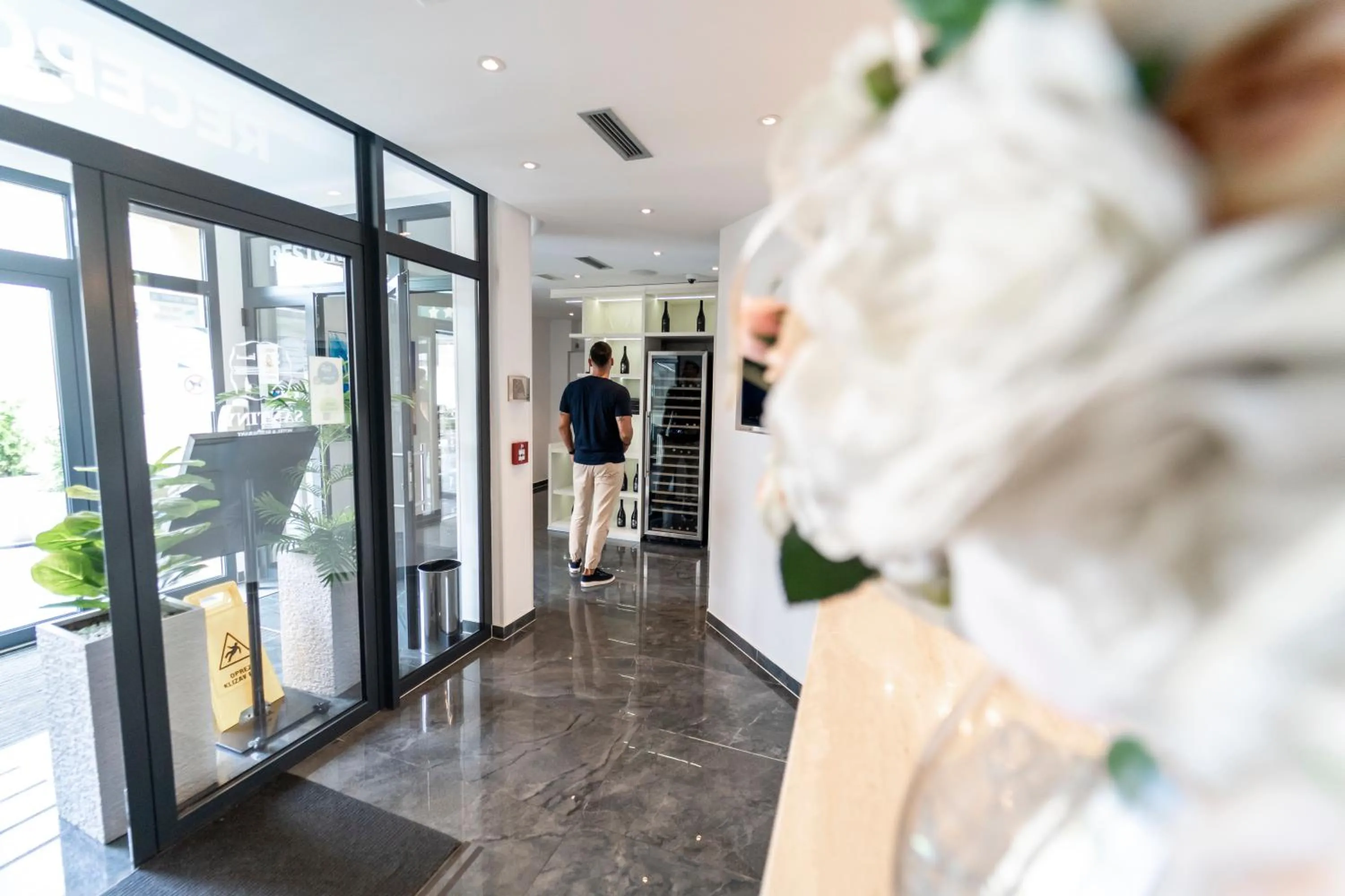 Facade/entrance in Hotel Santiny