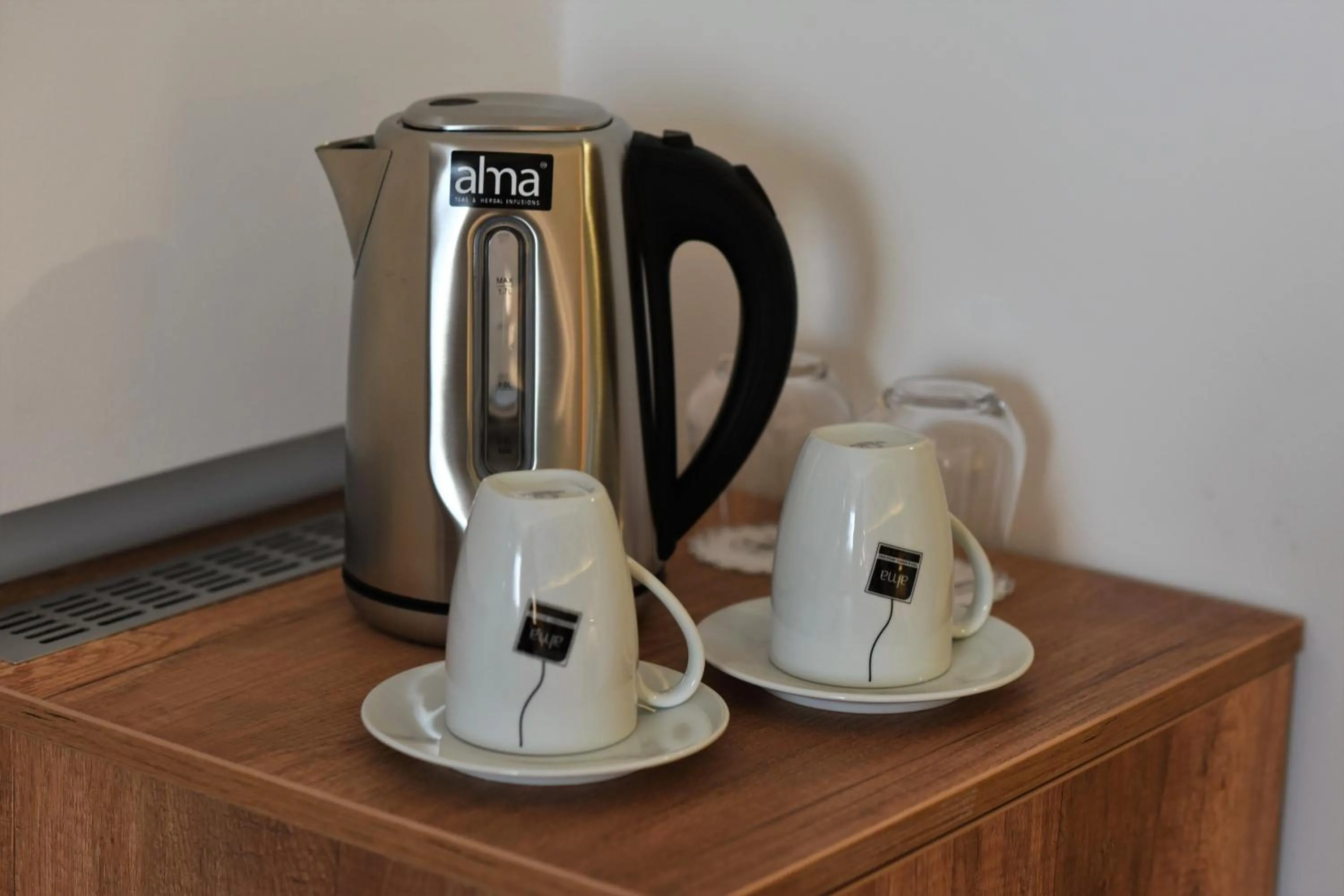 Coffee/tea facilities in Hotel Santiny
