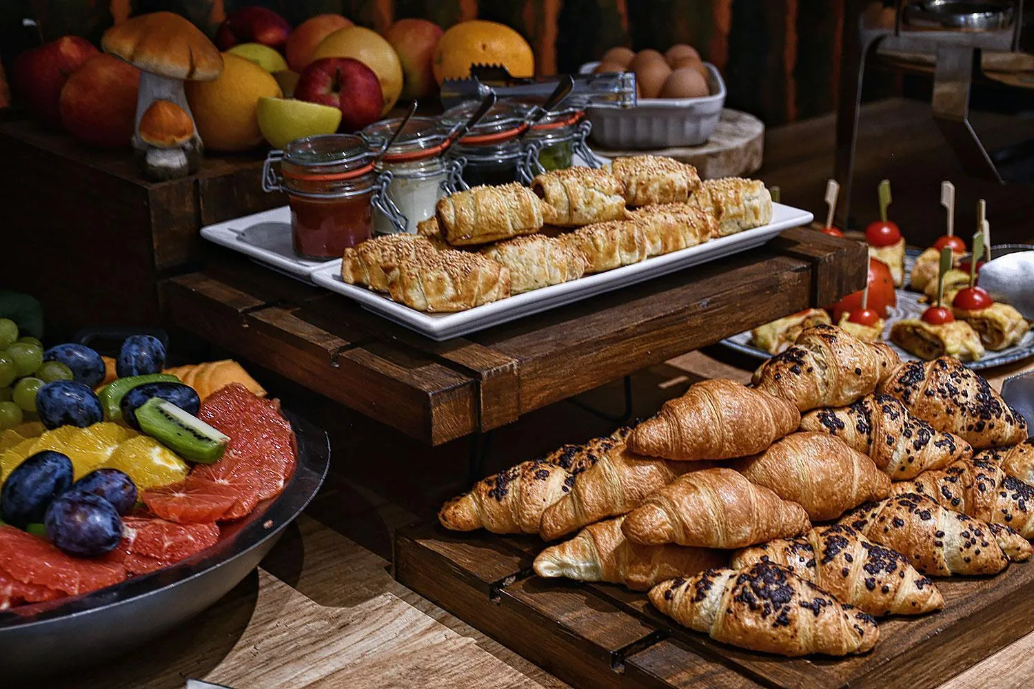 Breakfast in Hotel Santiny