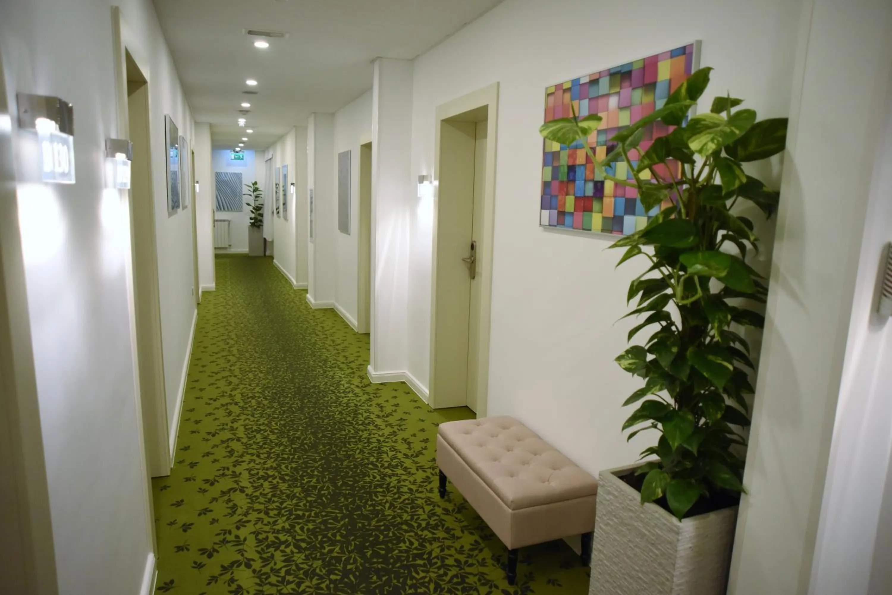 Floor plan in Hotel Santiny