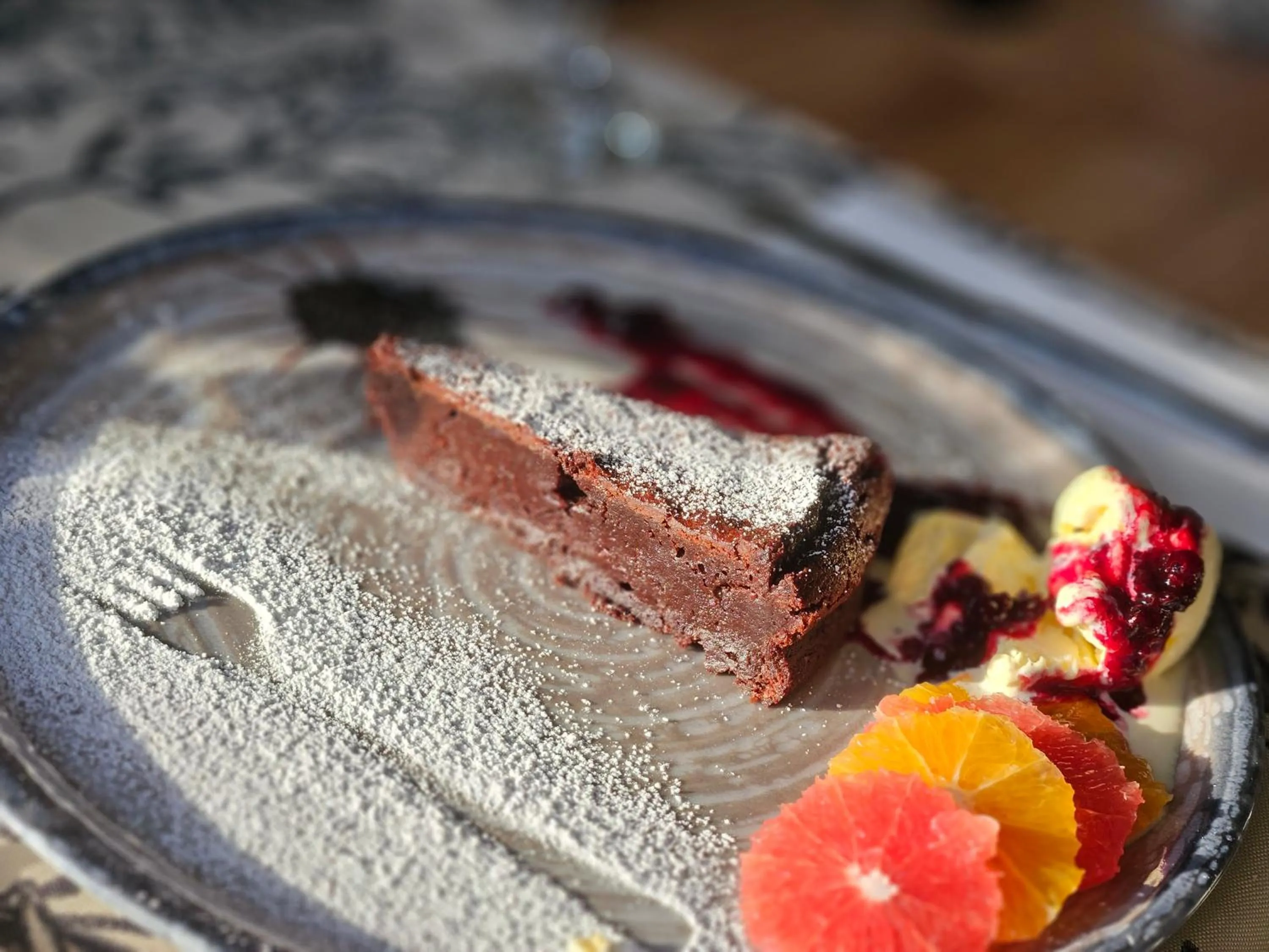 Food close-up in Hotel Santiny