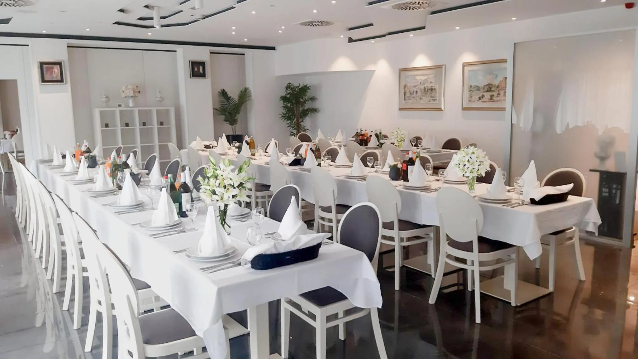 Restaurant/places to eat in Hotel Santiny