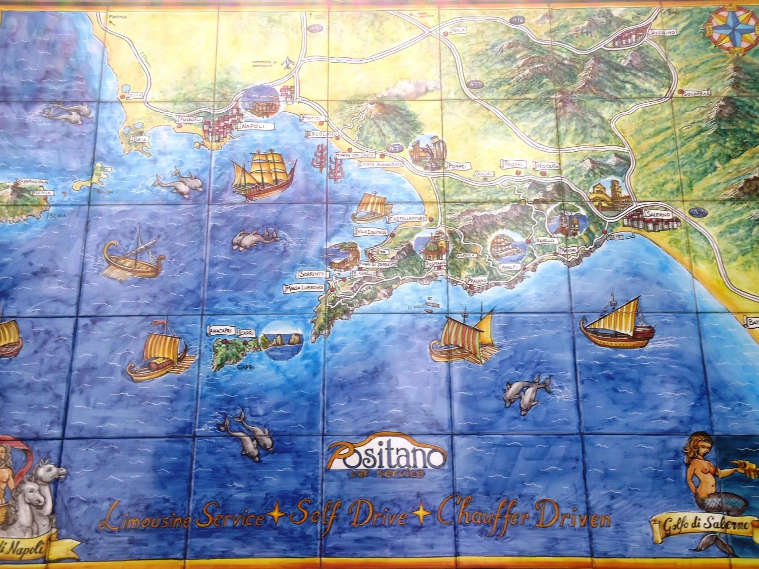 Nearby landmark in Sorrento Belvedere B&B