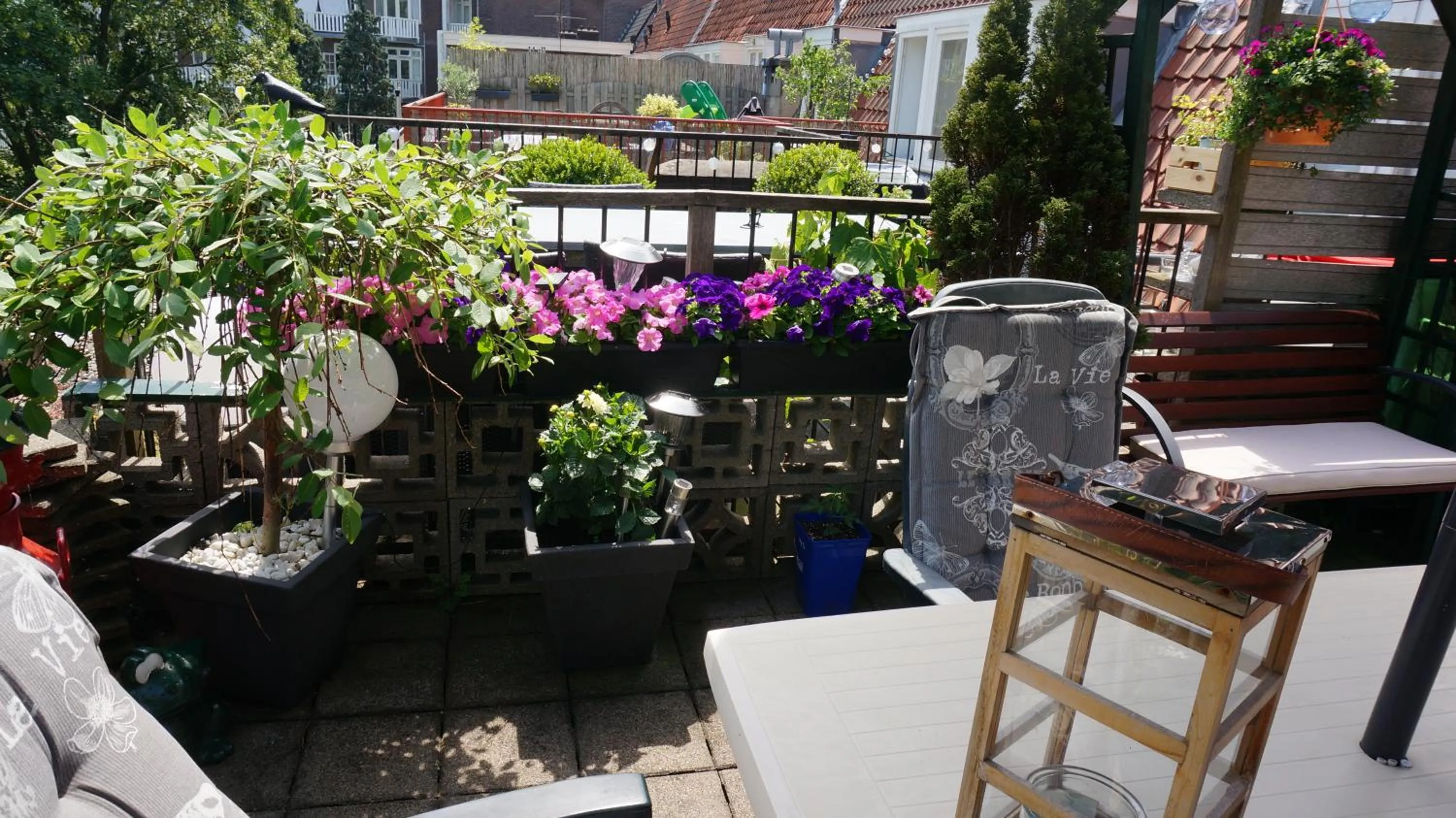 Patio in Amsterdam Roof Terrace B&B