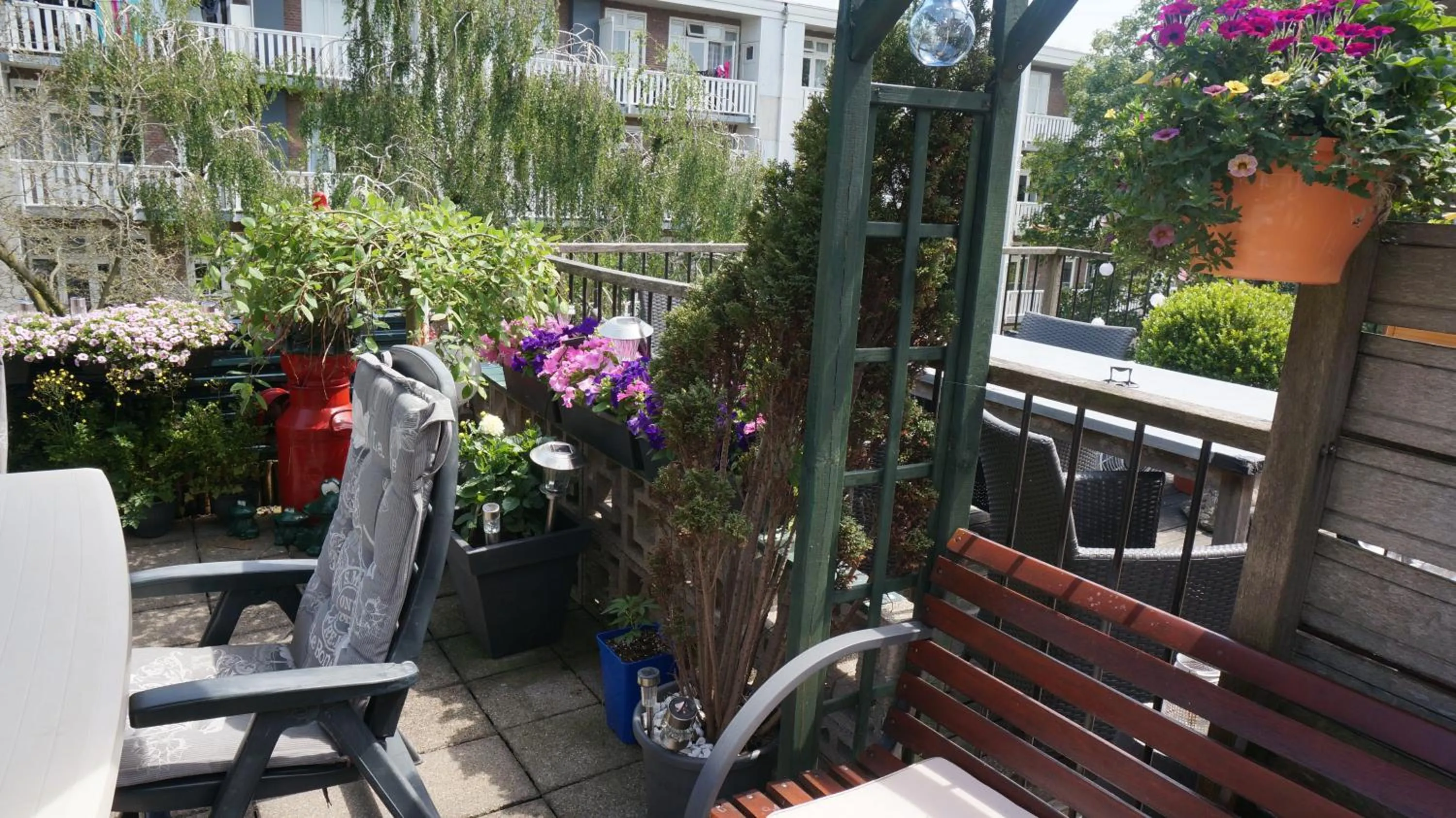 Balcony/Terrace in Amsterdam Roof Terrace B&B