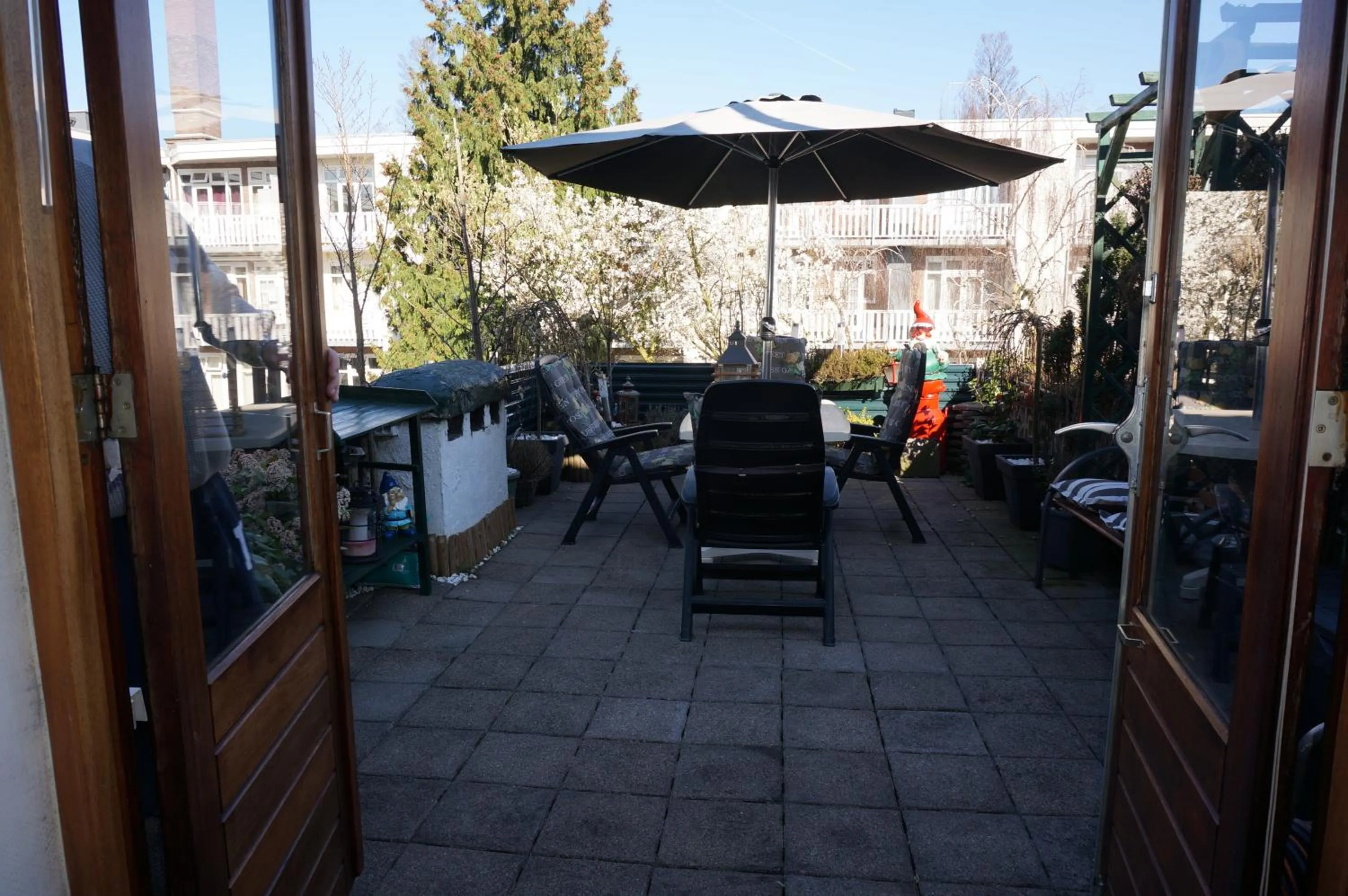 Balcony/Terrace in Amsterdam Roof Terrace B&B