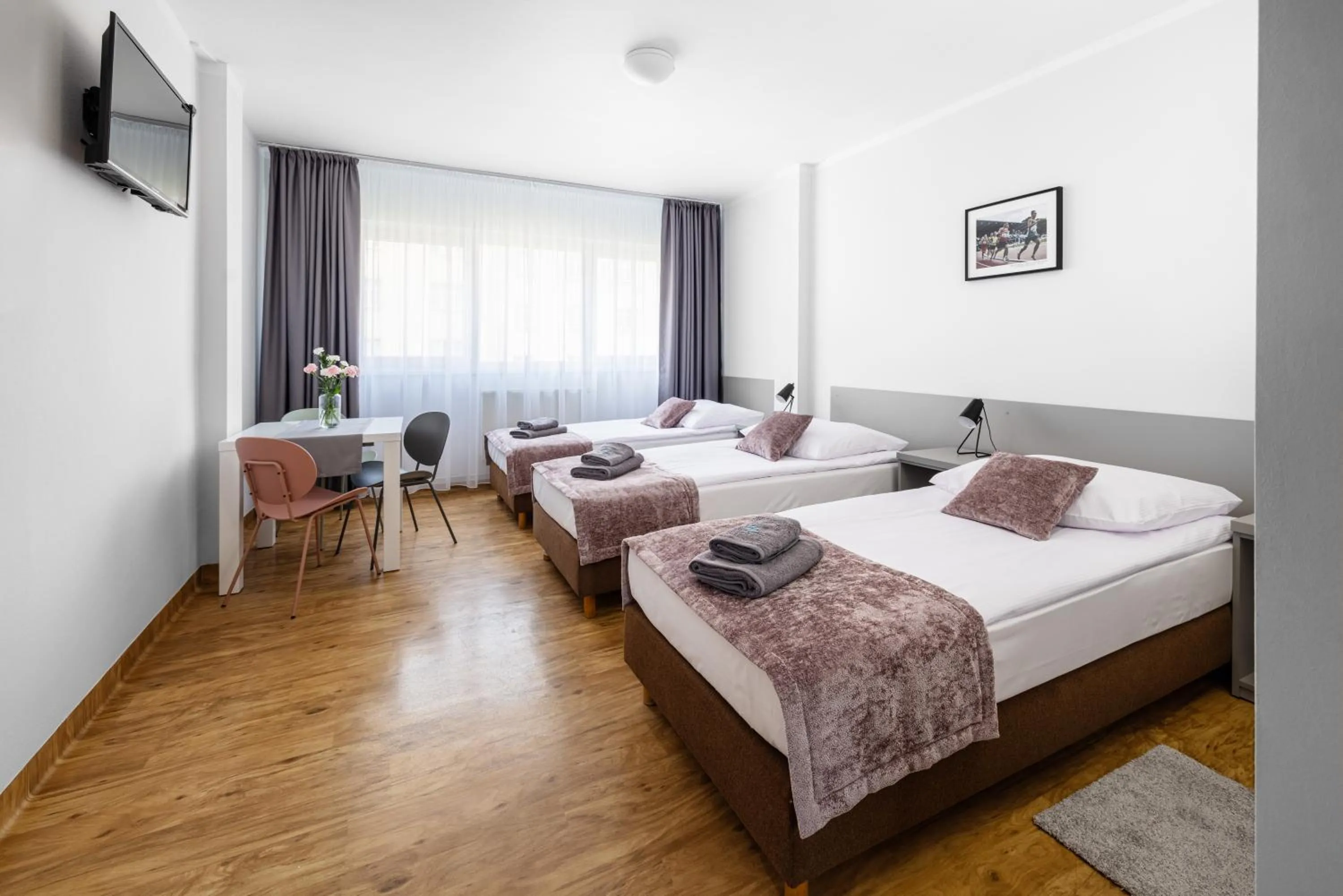 Bed in Sport Hotel