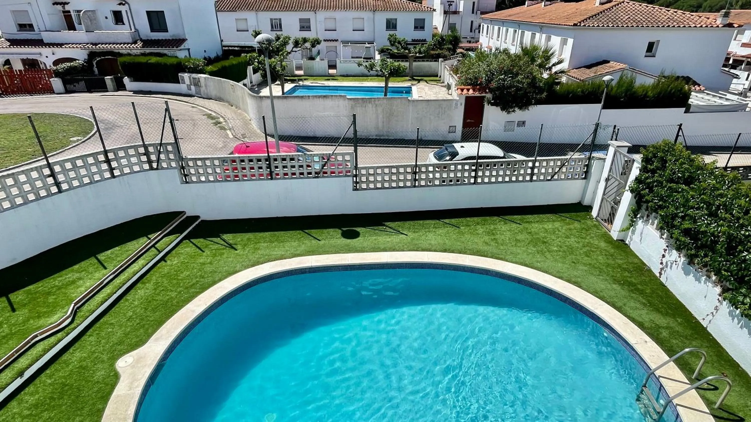 Garden view in La Vinya 14