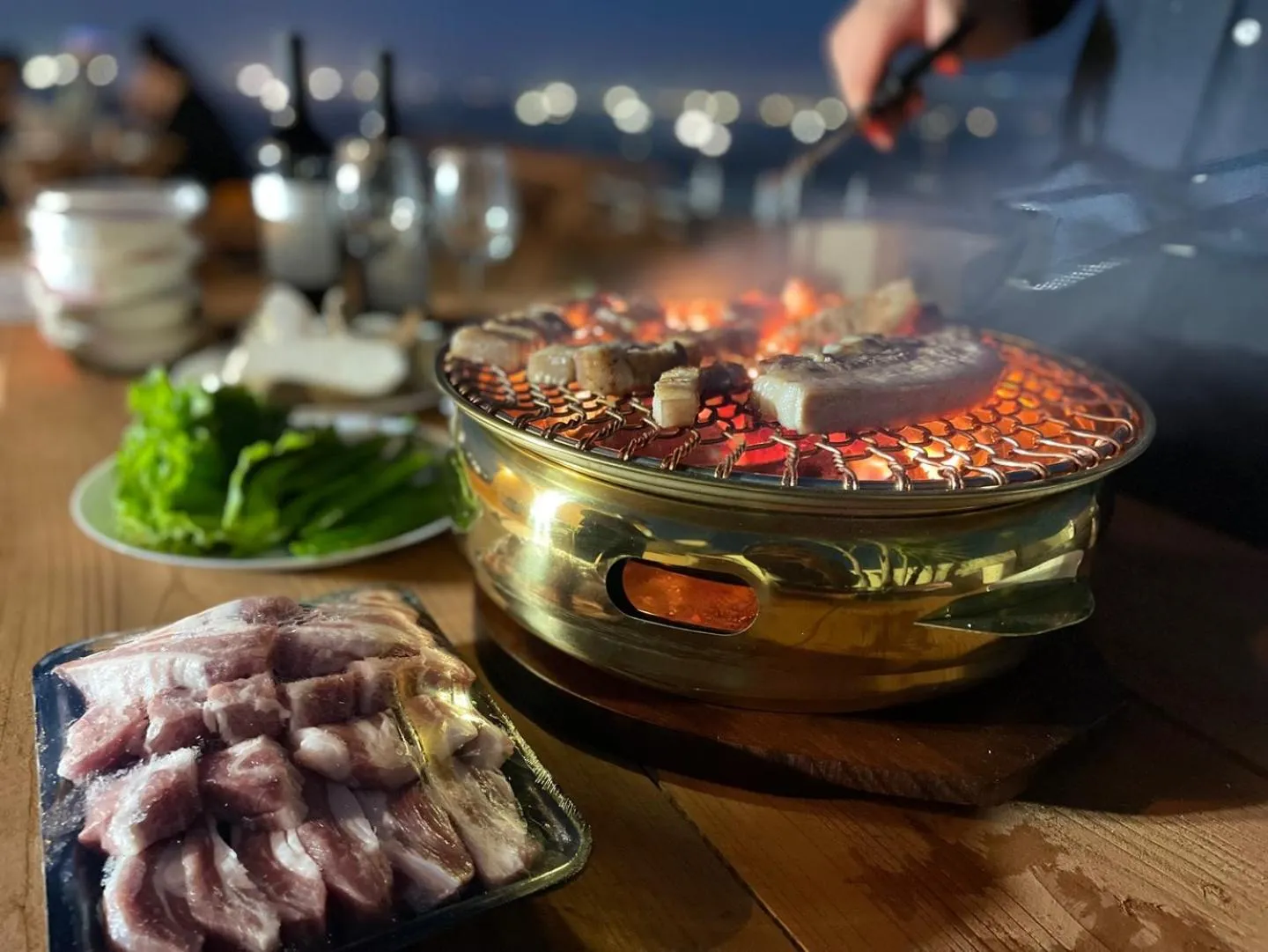 BBQ facilities in Grim Resort