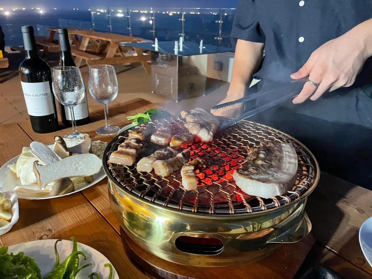 BBQ facilities in Grim Resort