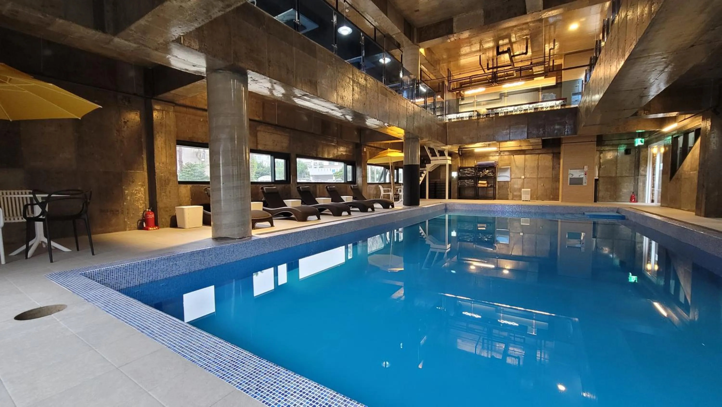 Swimming pool in Grim Resort