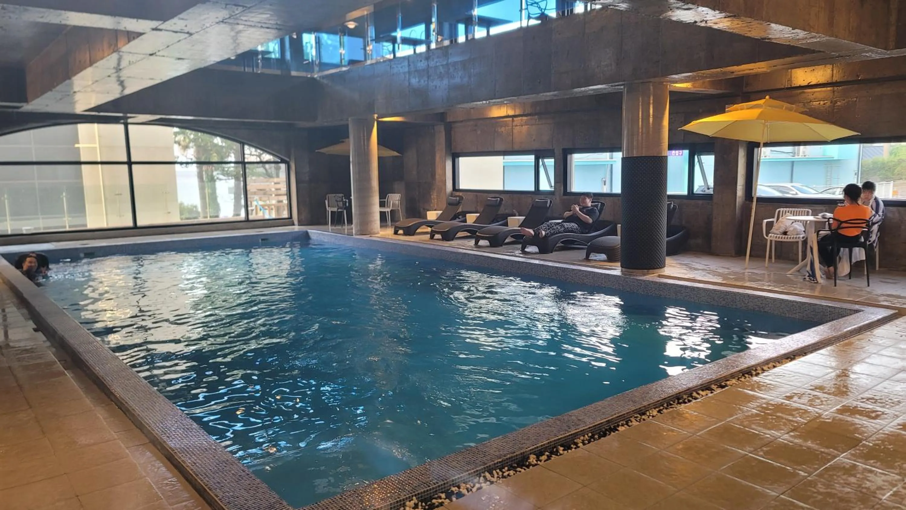 Swimming pool in Grim Resort