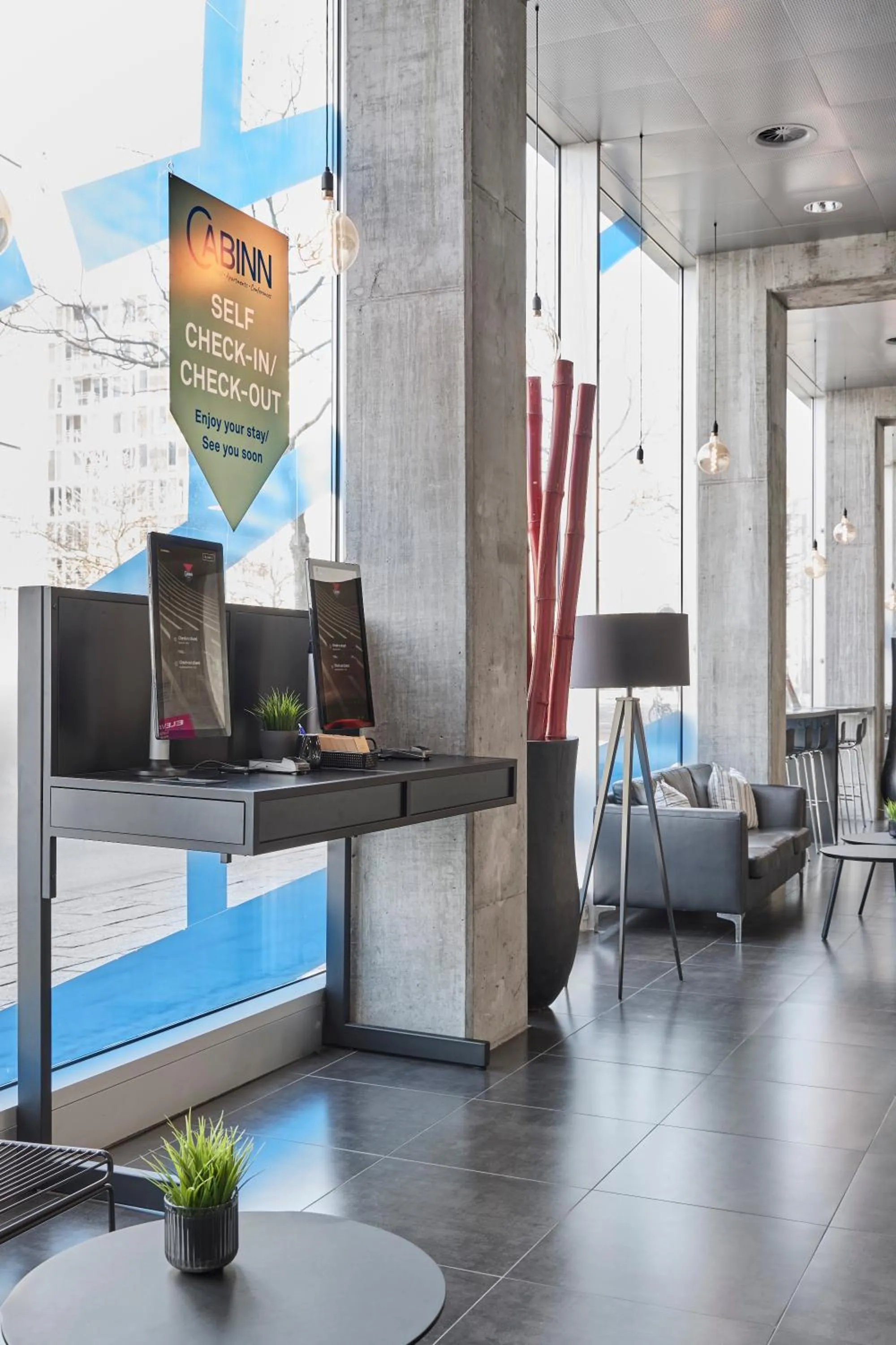 Lobby or reception in Cabinn Metro