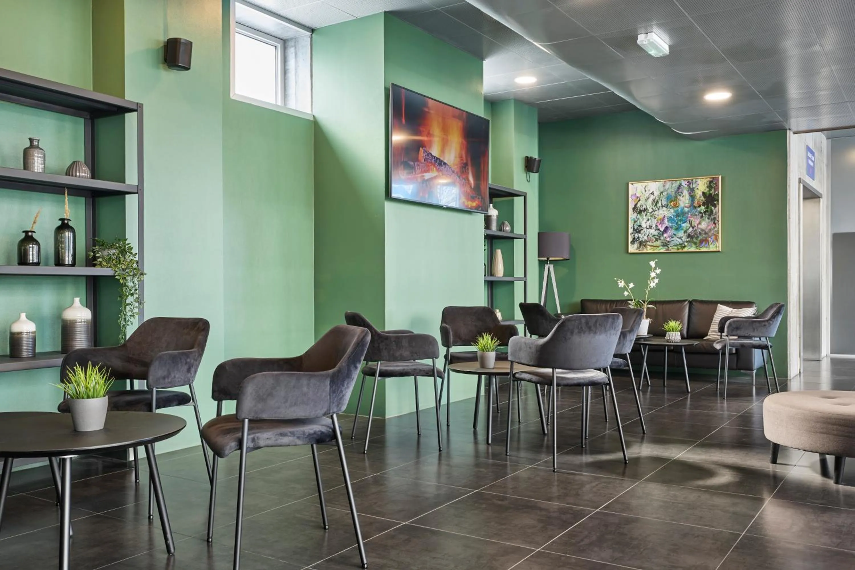 Lobby or reception in Cabinn Metro