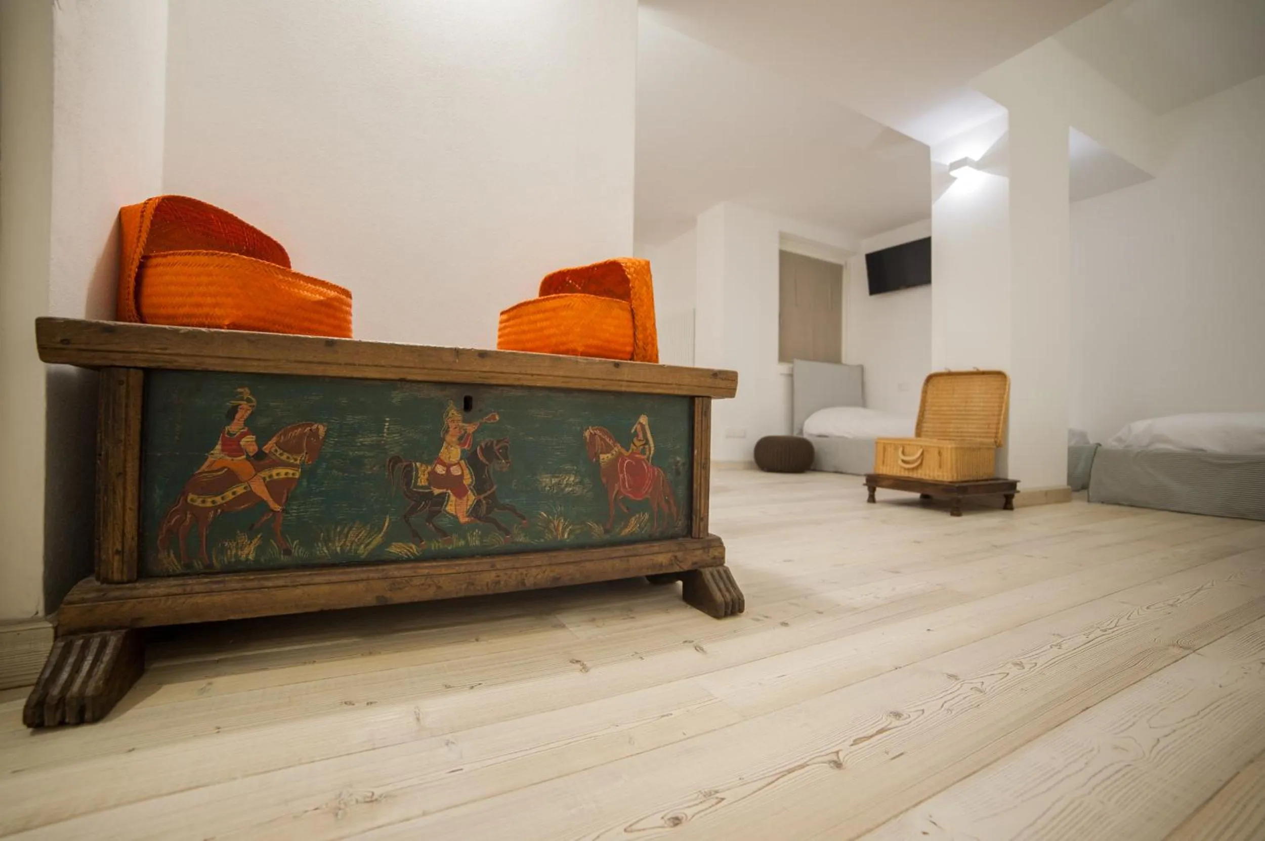 Decorative detail, Bed in Dimora Al Bivacco