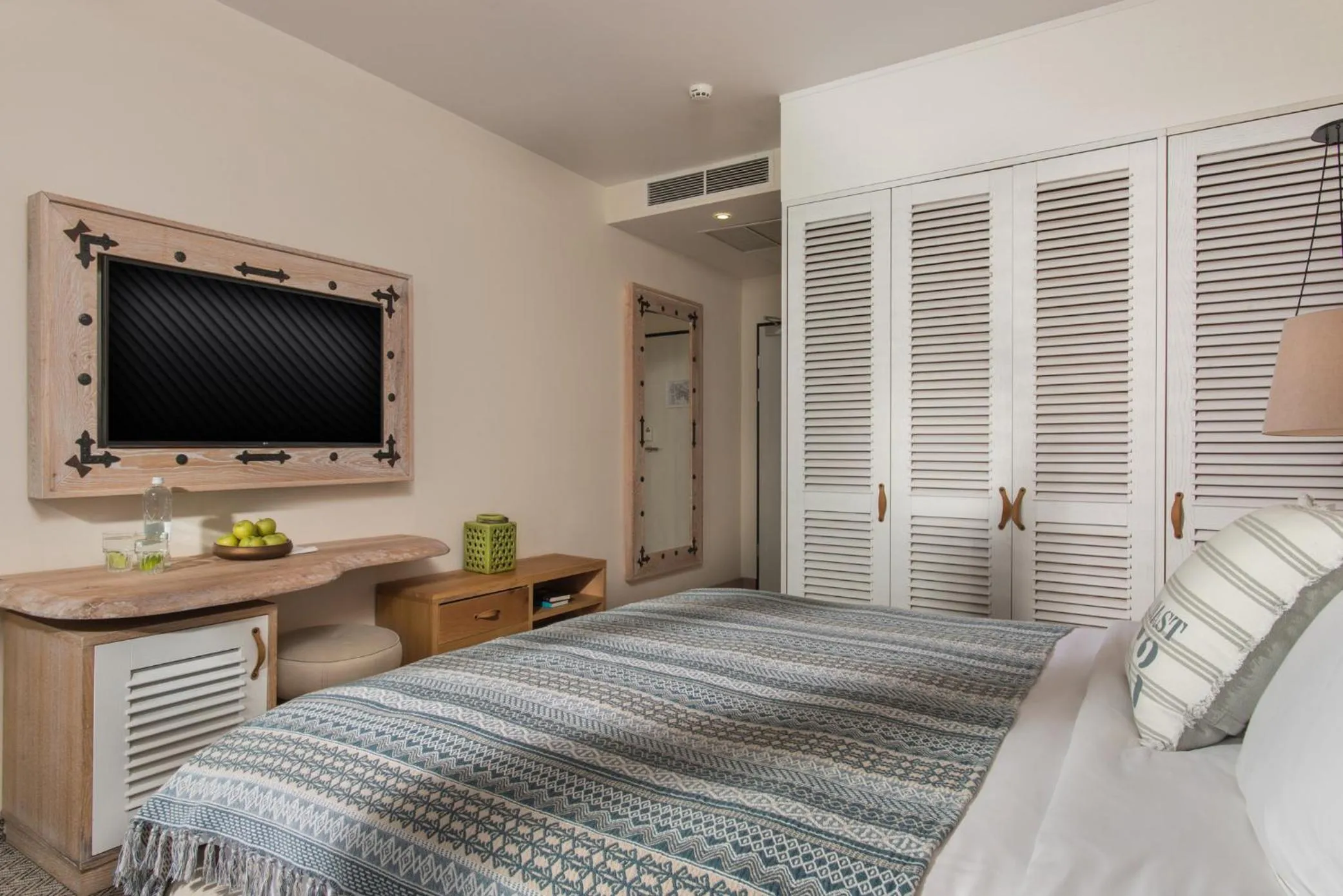 Bed in Blu Bay Hotel Sozopol