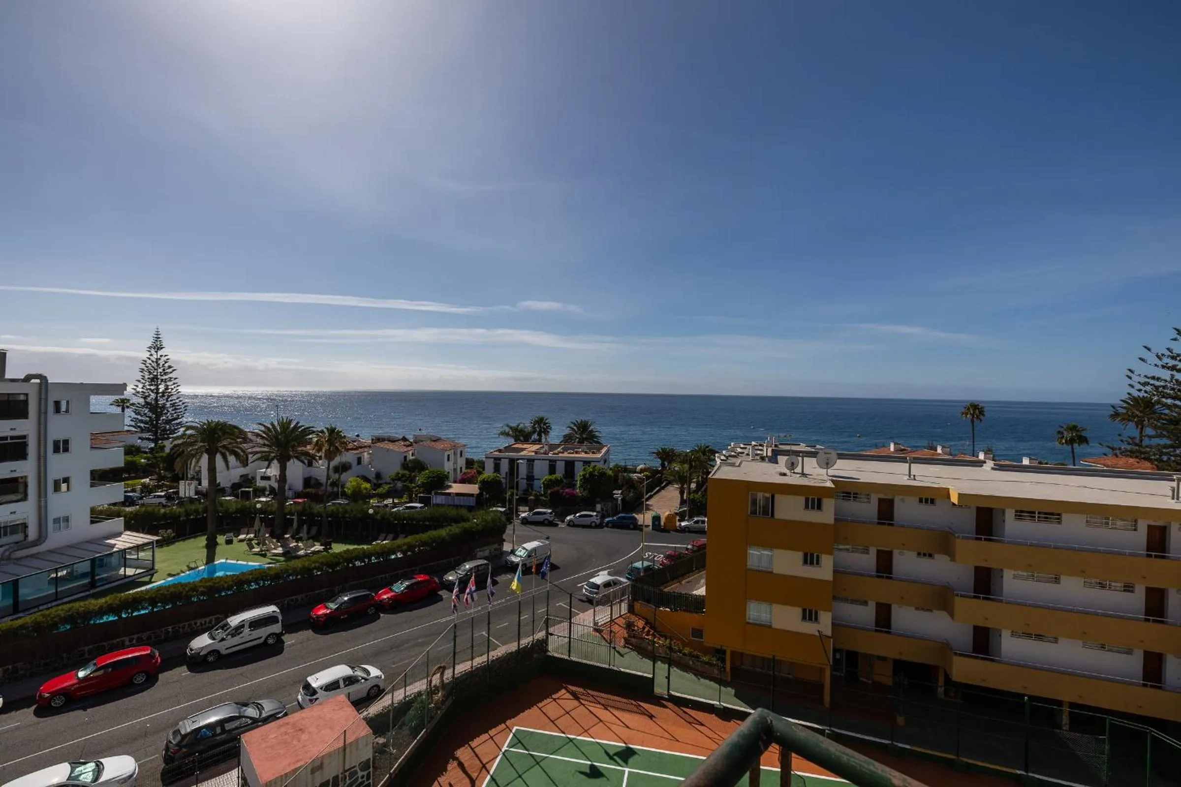 Bird's eye view in Los Ficus, Maspalomas