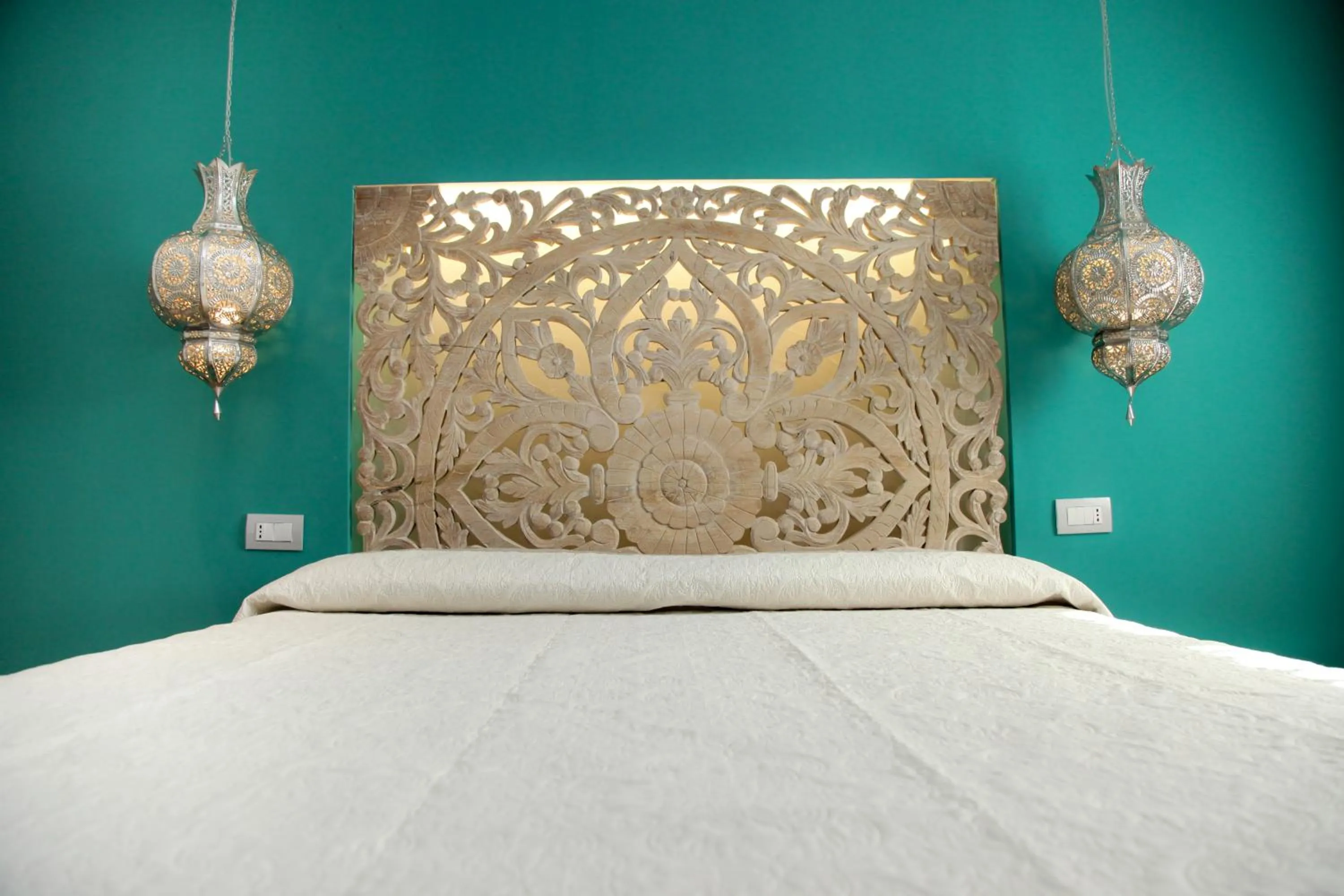 Bed in Hypnos Boutique Hotel