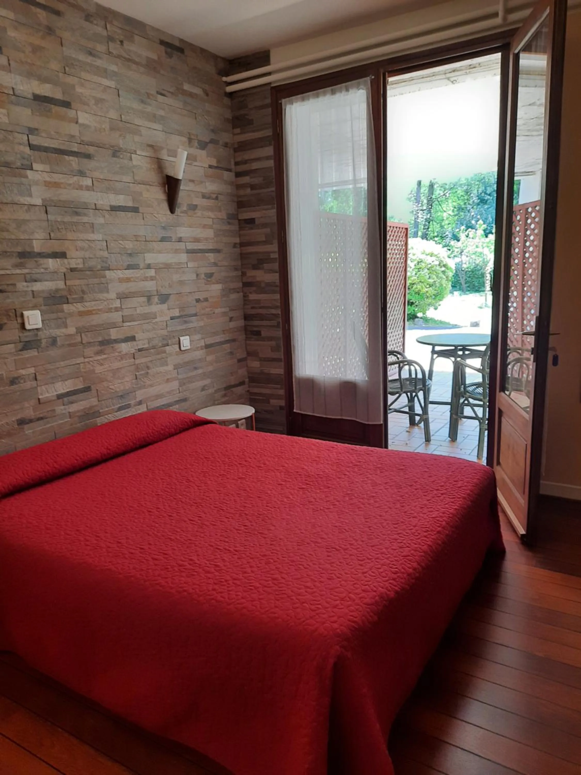 Balcony/Terrace in Hostellerie de La Roseraie