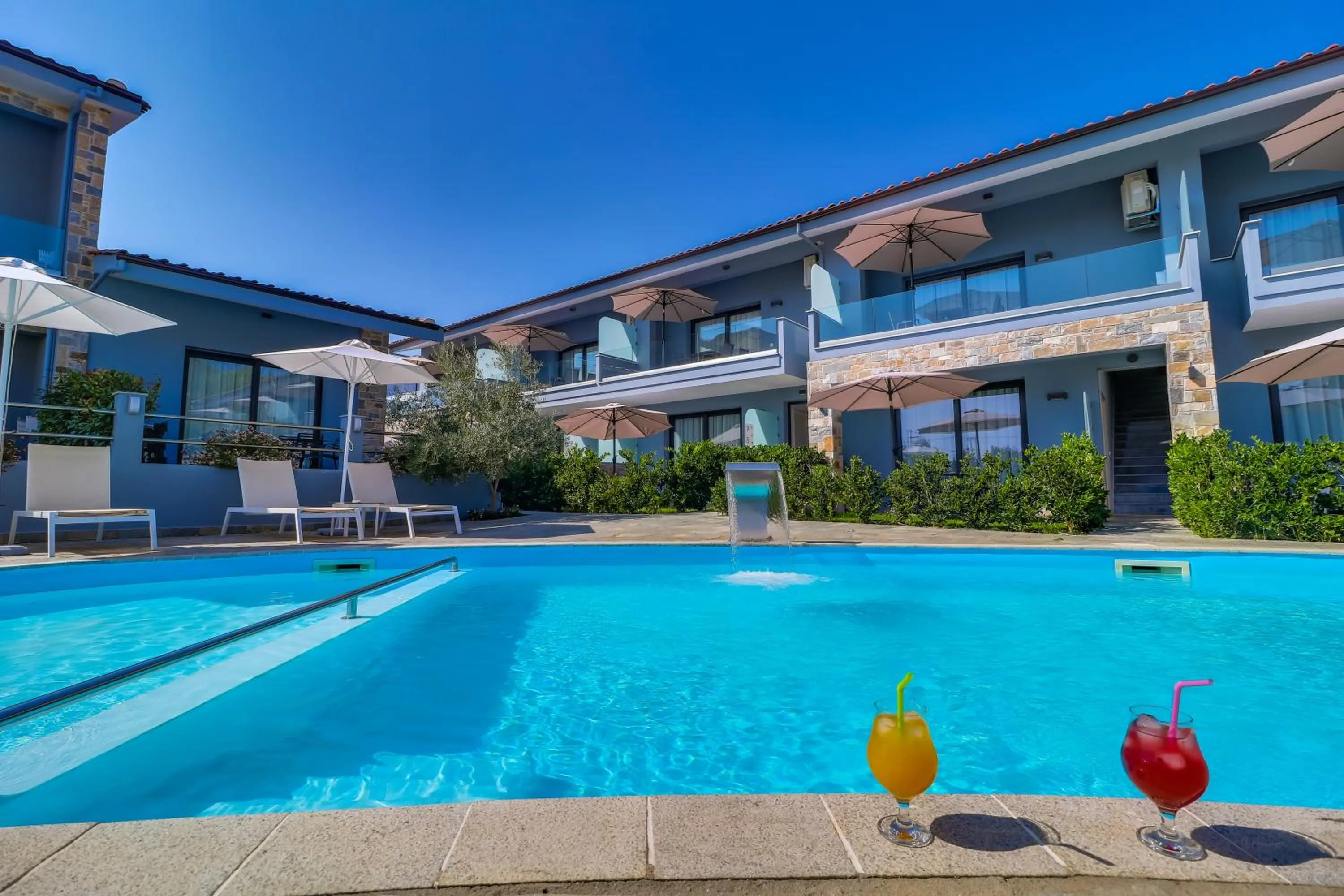 Property building in Theros Villas & Suites