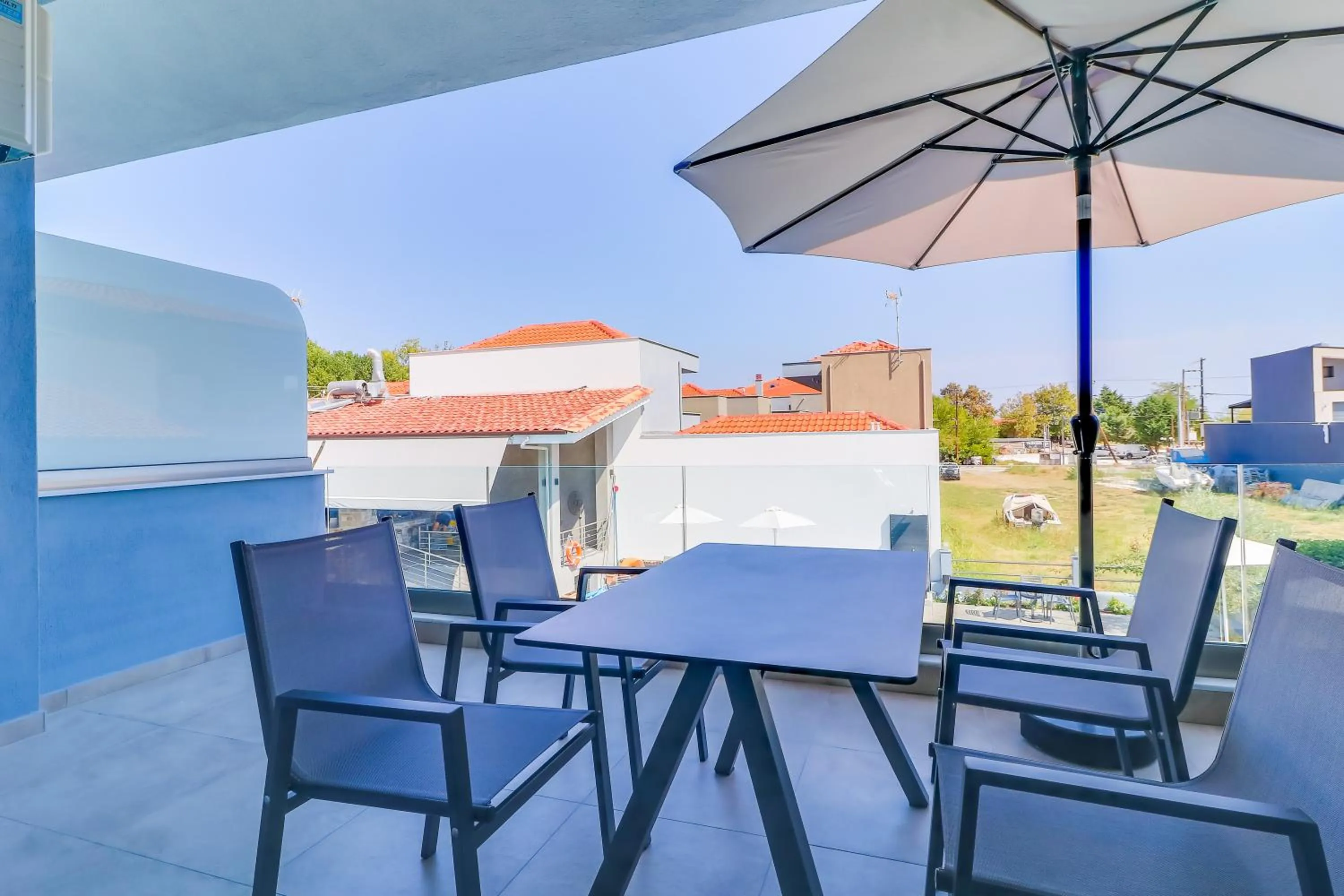 Balcony/Terrace in Theros Villas & Suites