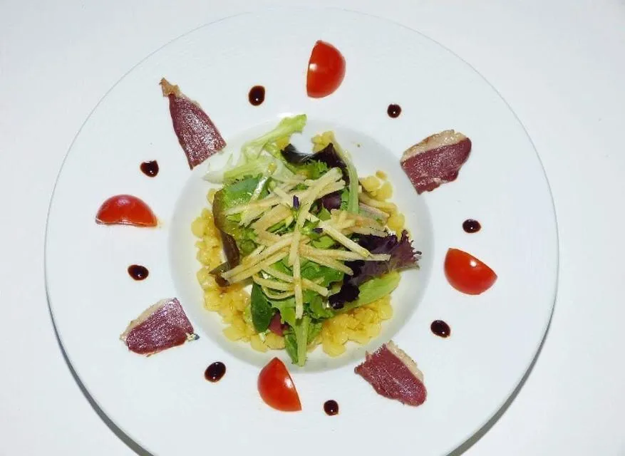 Meals in Logis Hotel Restaurant des Sapins