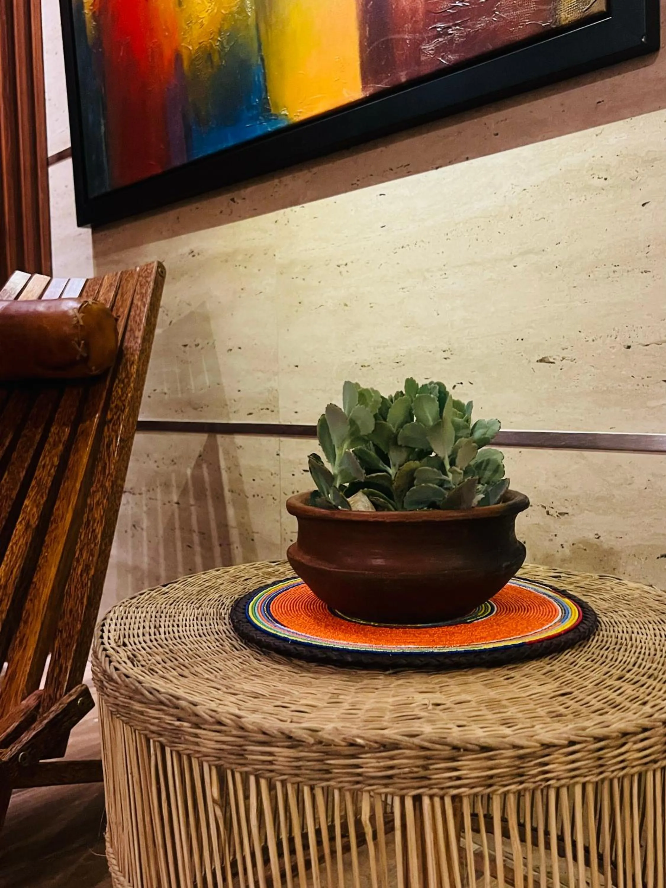 Decorative detail in Ameg Lodge Kilimanjaro