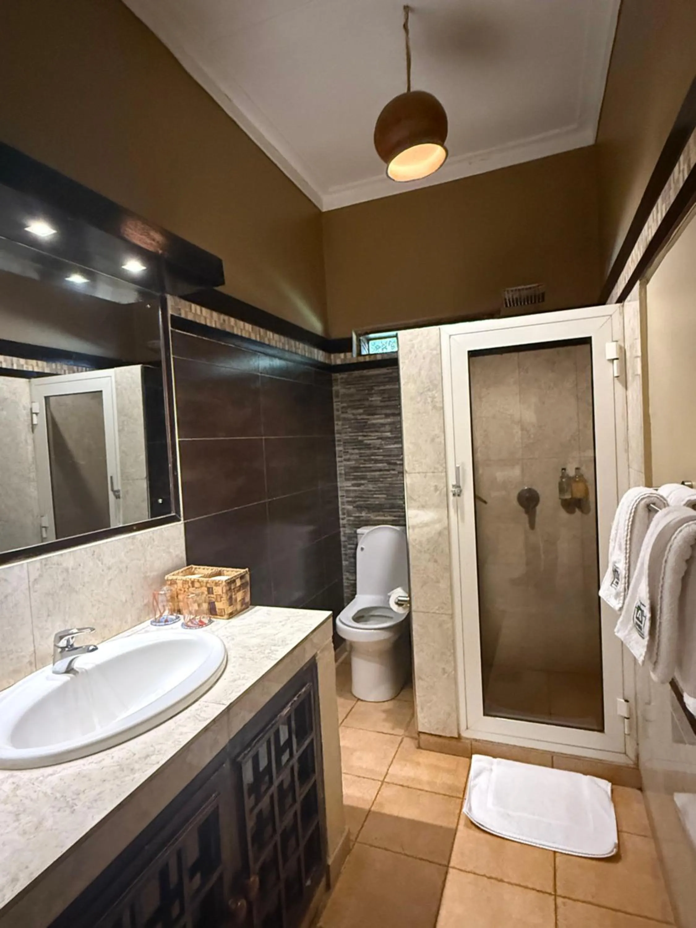 Bathroom in Ameg Lodge Kilimanjaro