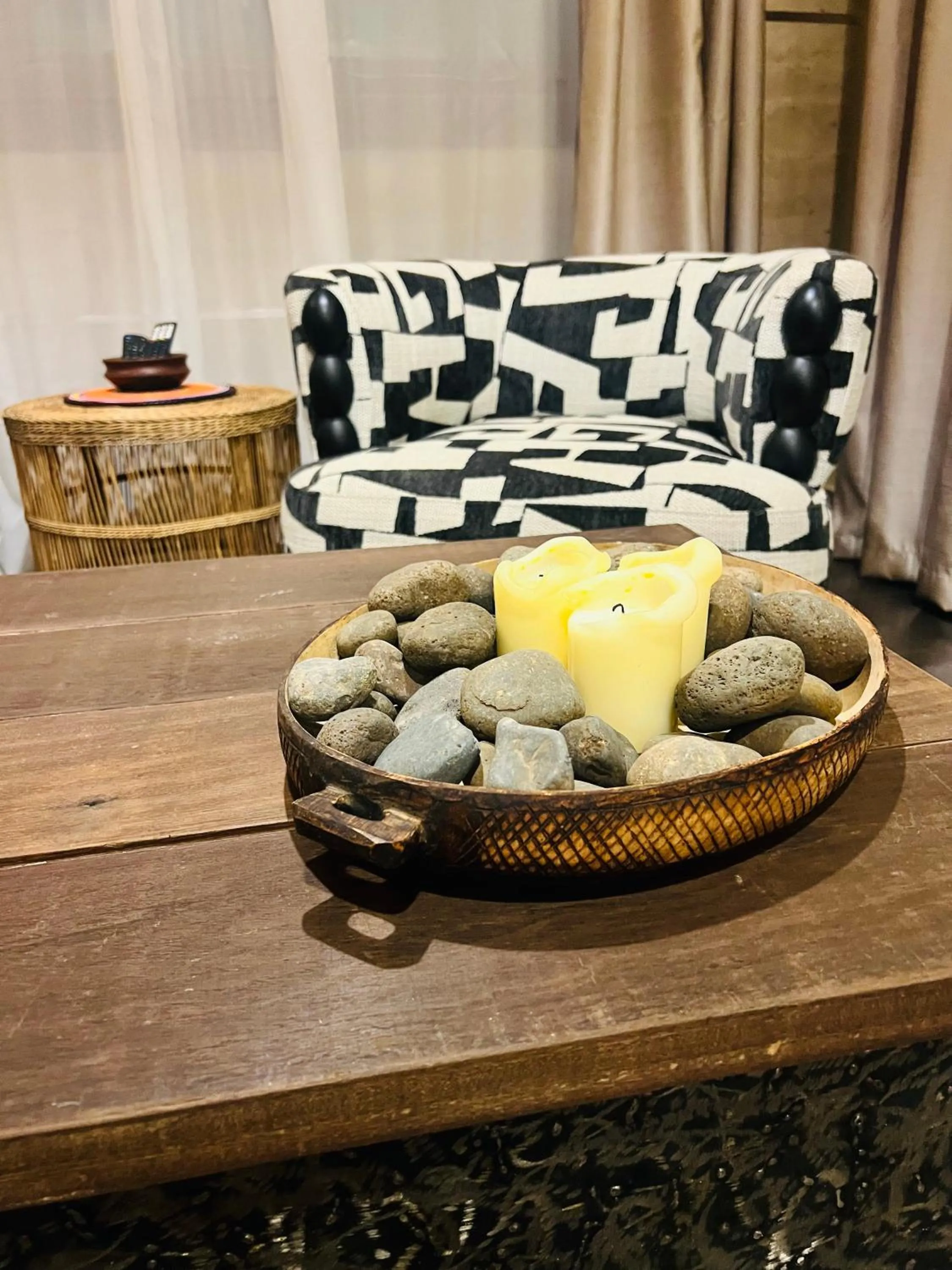 Decorative detail in Ameg Lodge Kilimanjaro